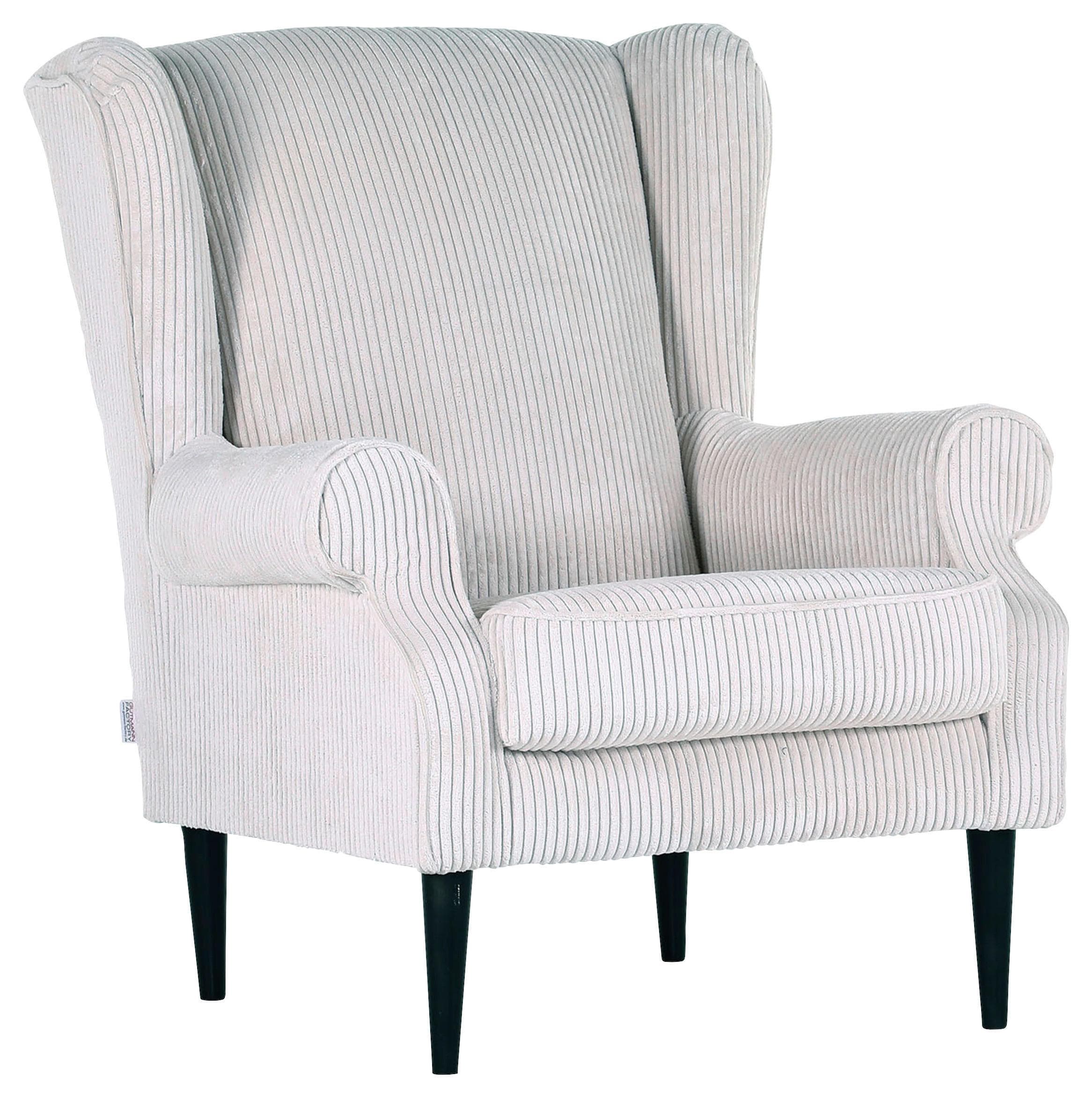 Ohrensessel Viola in Beige