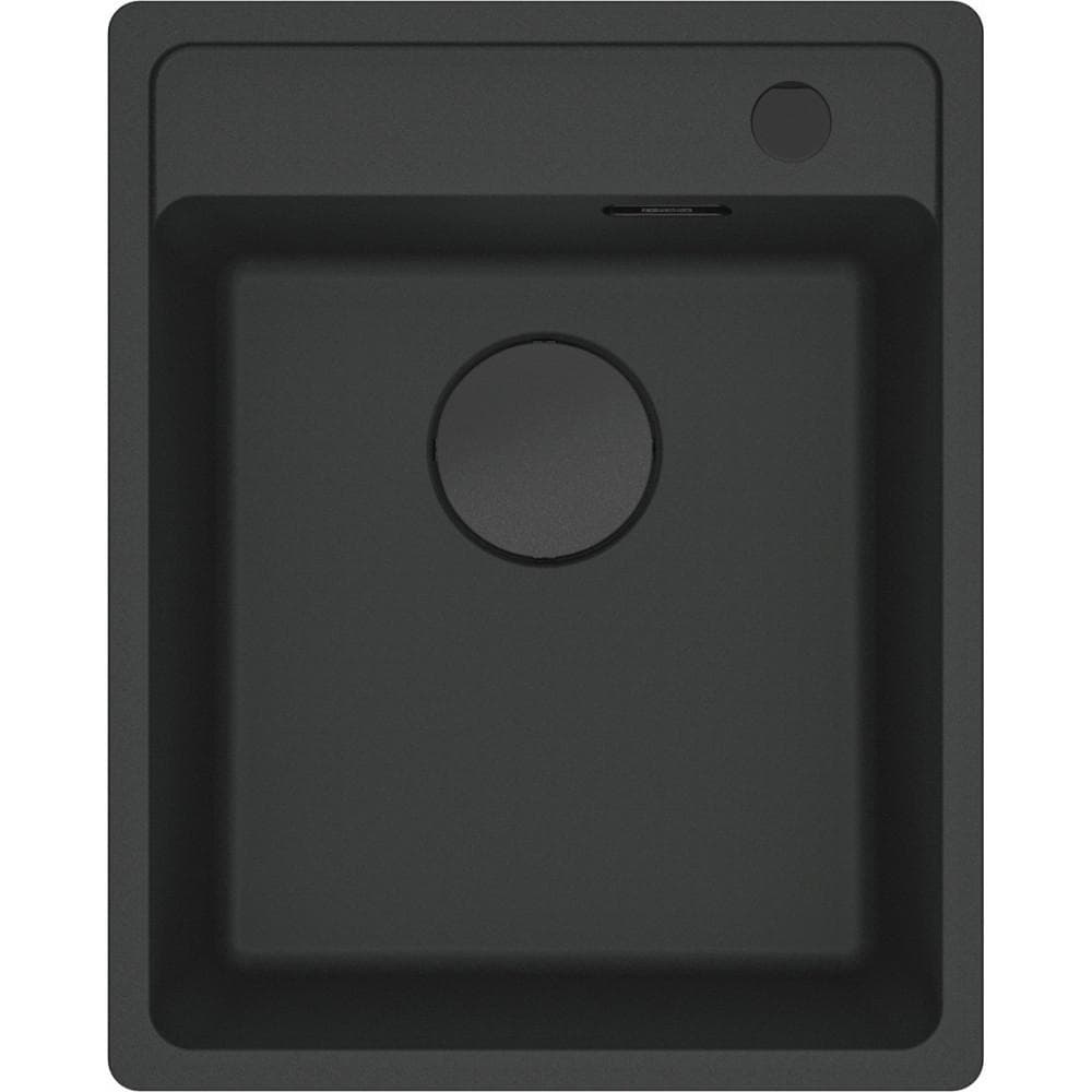 Franke Granitspüle Maris MRG 610-37 A Fragranit Black Matt