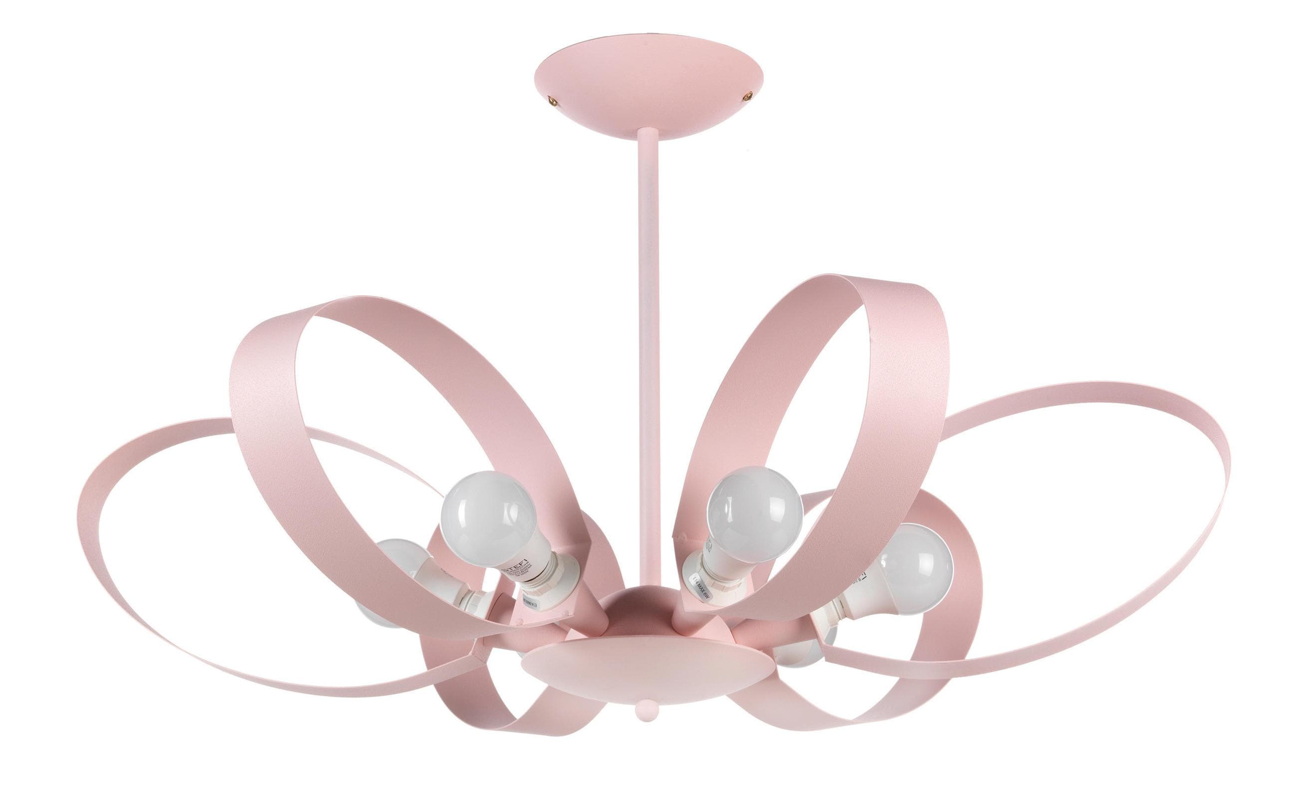 Kronleuchter Serena Pink max. 6 Watt