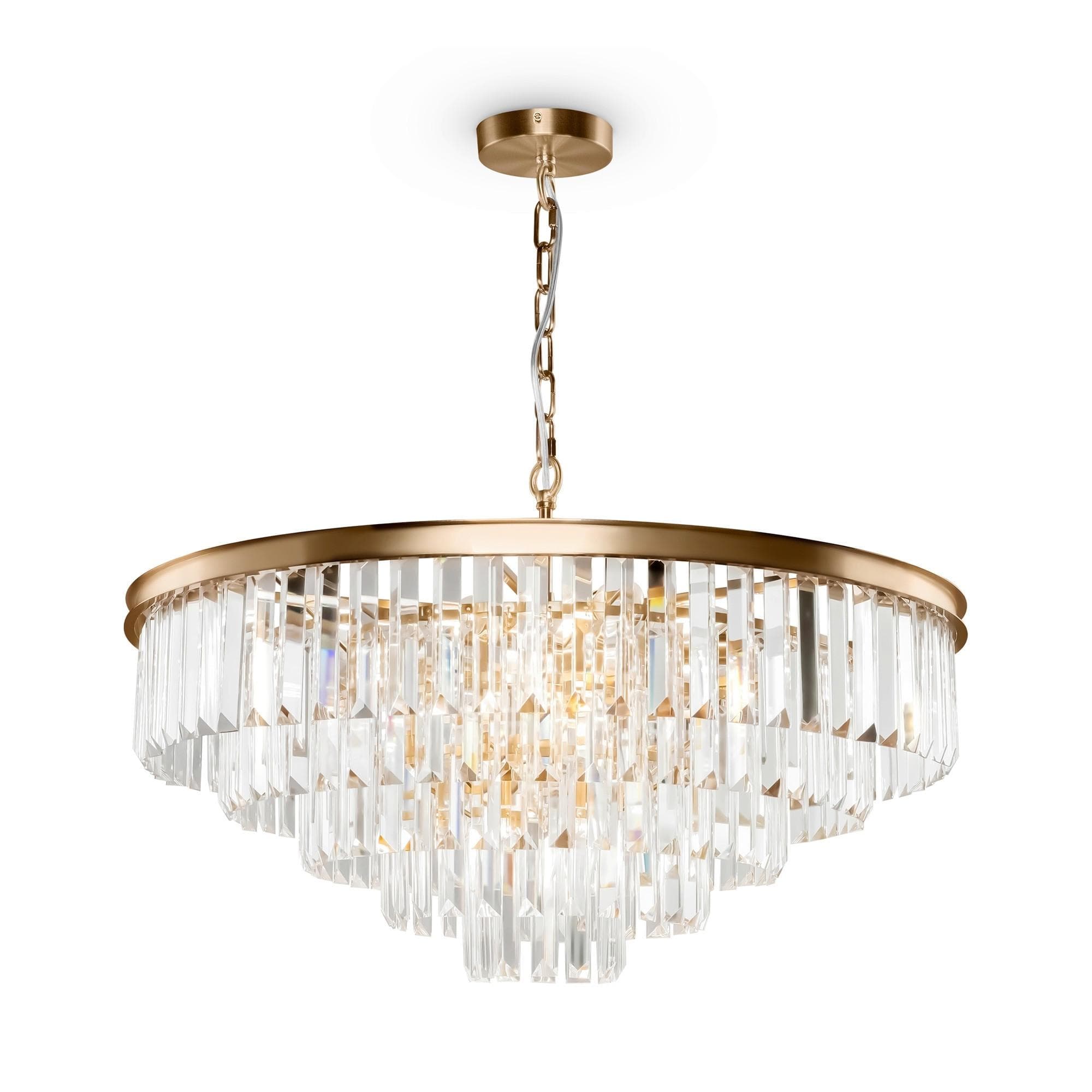 Pendelleuchte REVERO Messing, Gold, Chrom