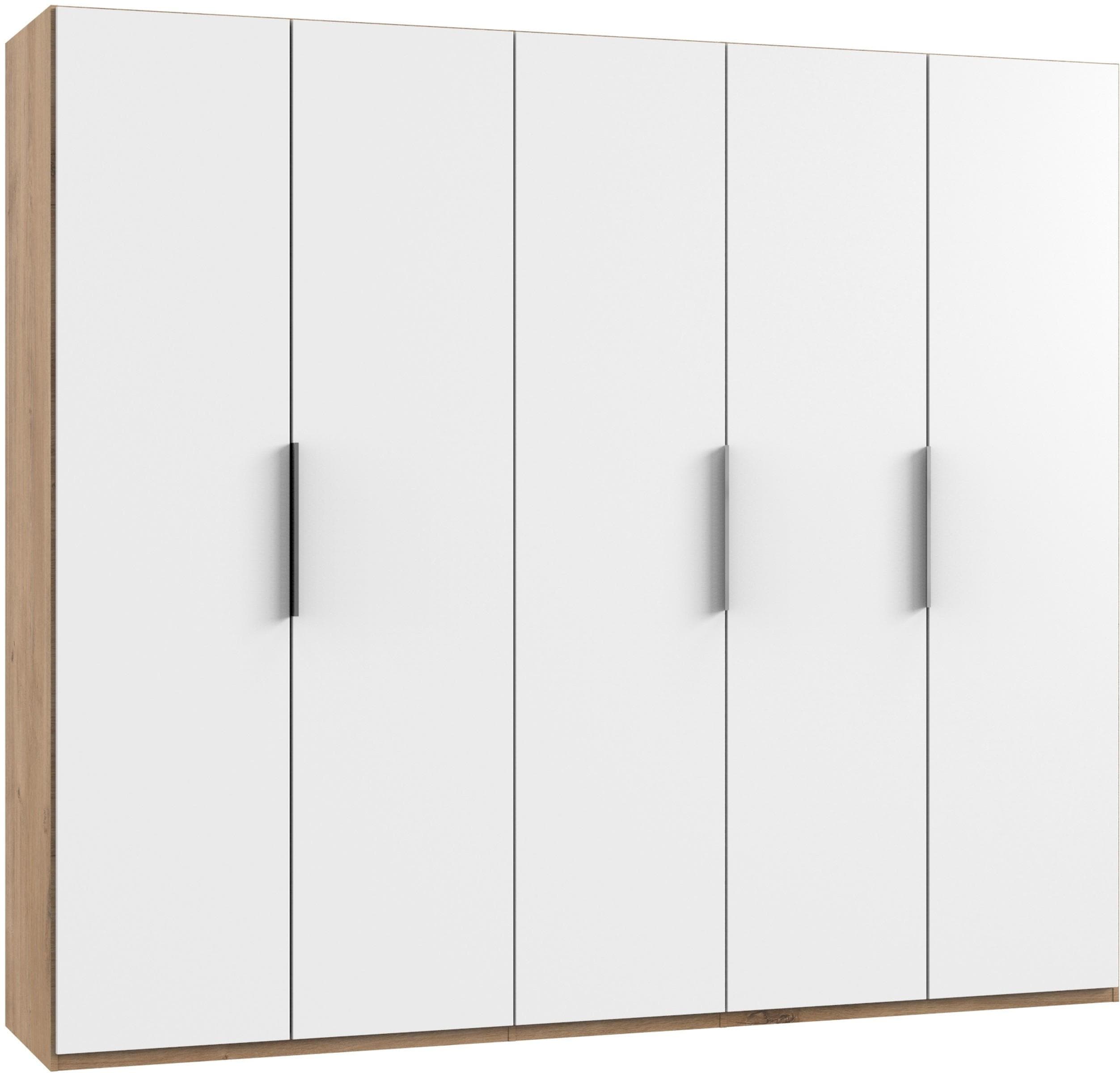 Drehtürenschrank Level 36A Weiß/Eiche Mömax DE
