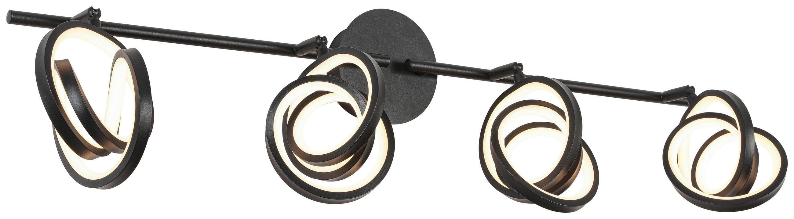 LED-Strahler Rundi Schwarz max. 4x5 Watt Mömax DE