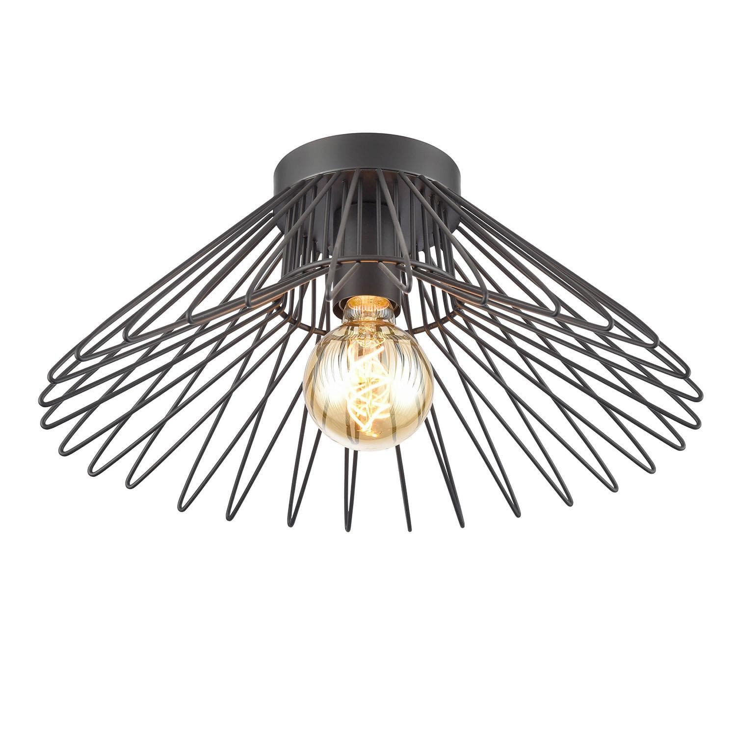 Deckenleuchte Duccio Schwarz 22 Watt
