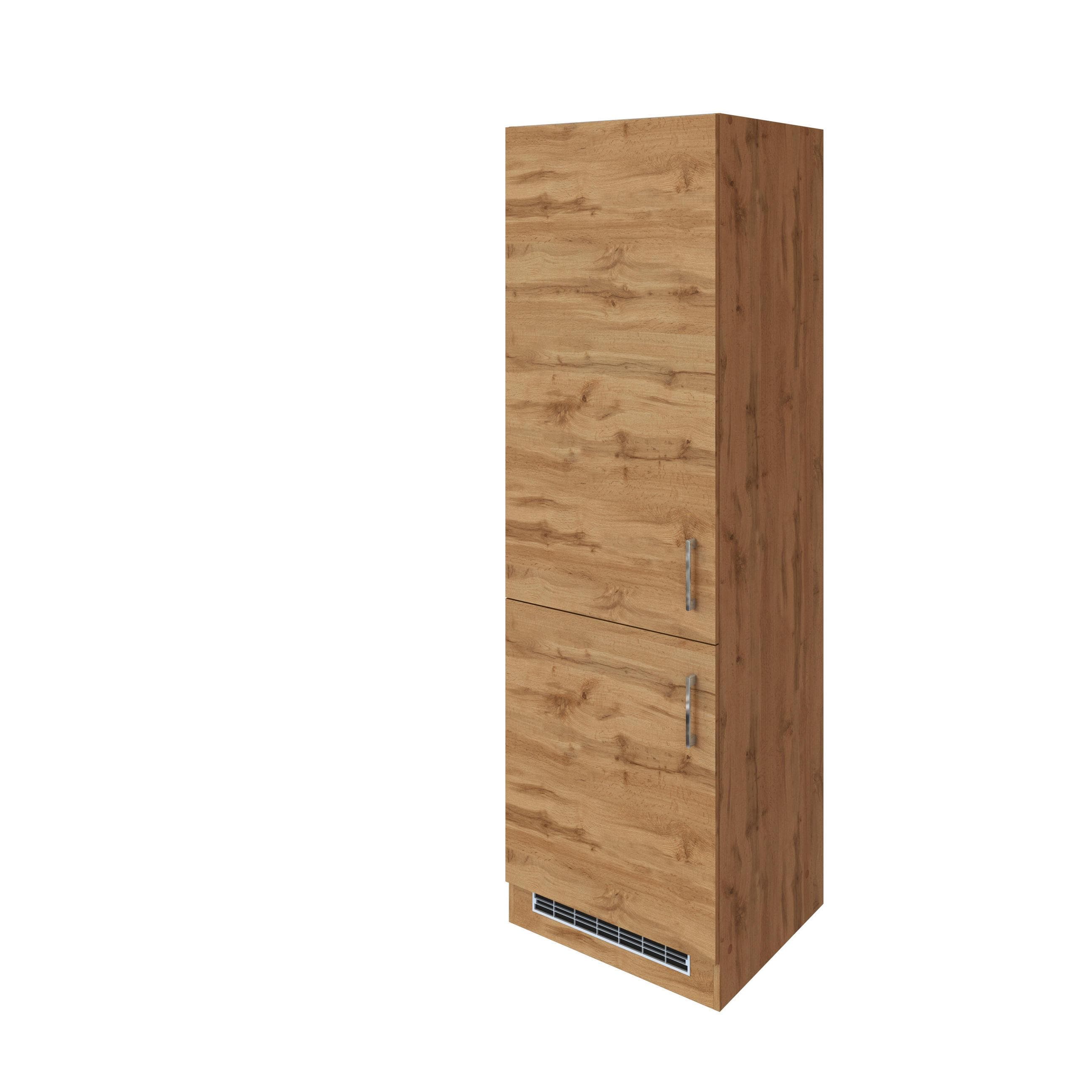 Held Kühlschrank Umbauschrank Kombi ca. 60 cm Anthrazit
