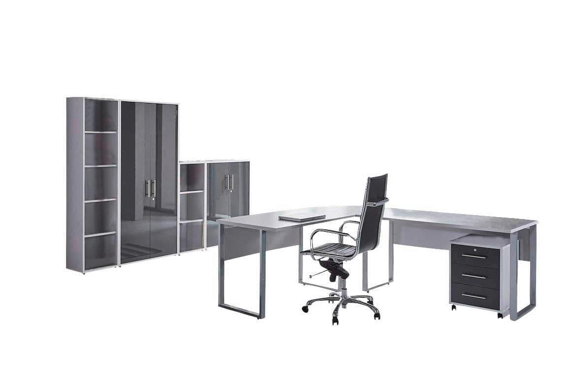 Büro Office Edition Set 4 Grau