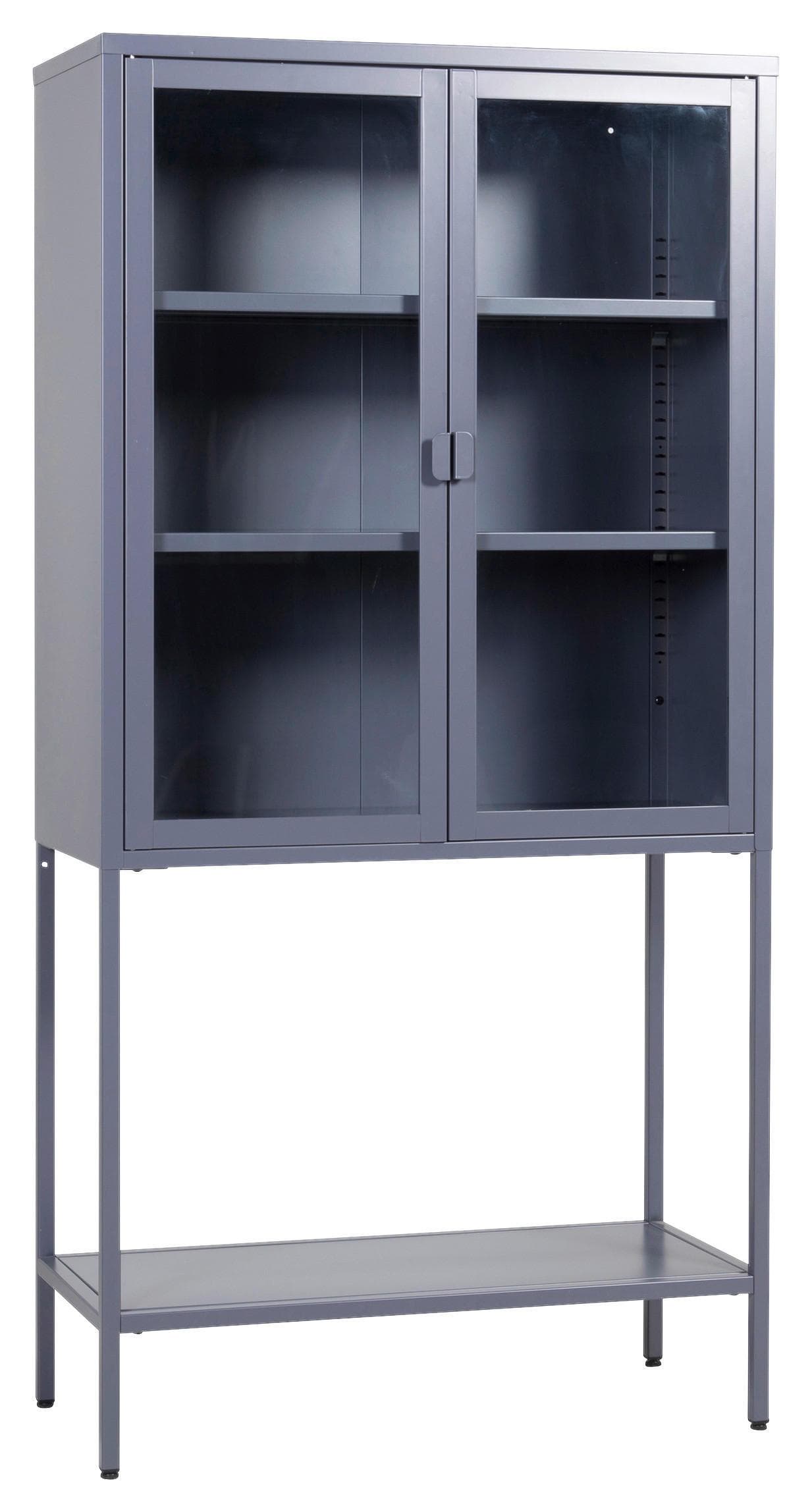 VITRINE MISHA Vitrine Grau Metall
