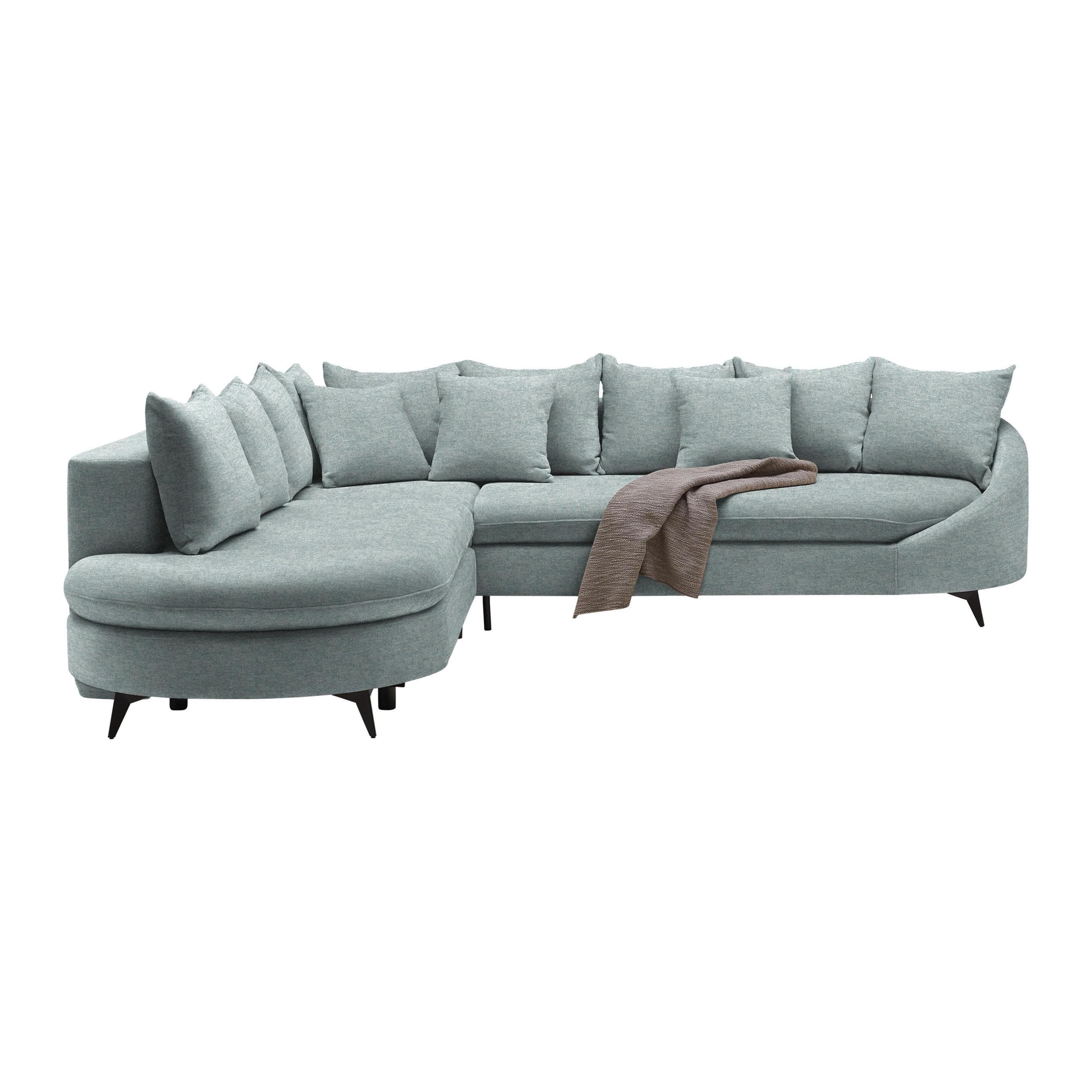 Ecksofa Axel Hellblau Mömax