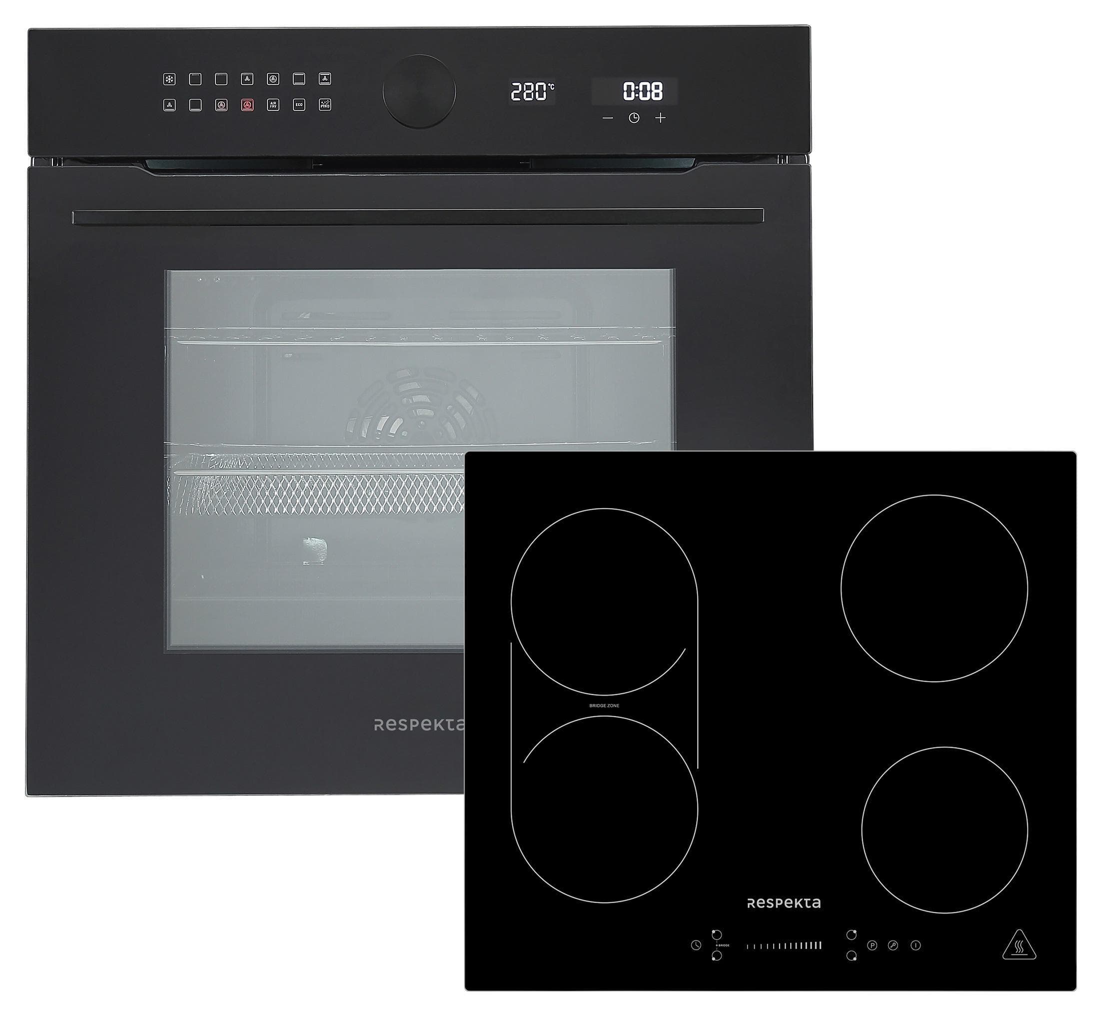 ASET9006600i Backofen-Set Schwarz