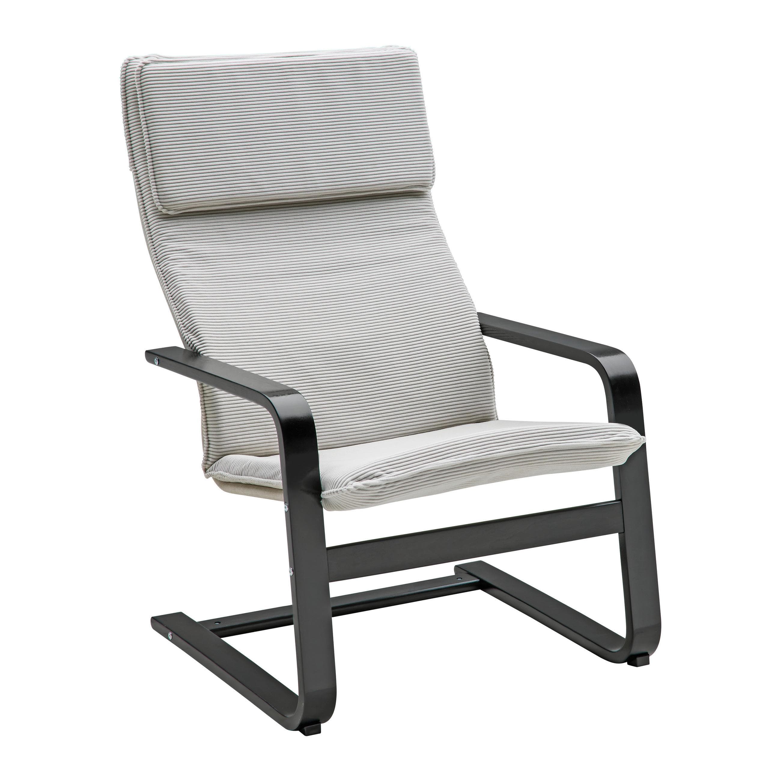 Schaukelstuhl Manu II Creme/Schwarz
