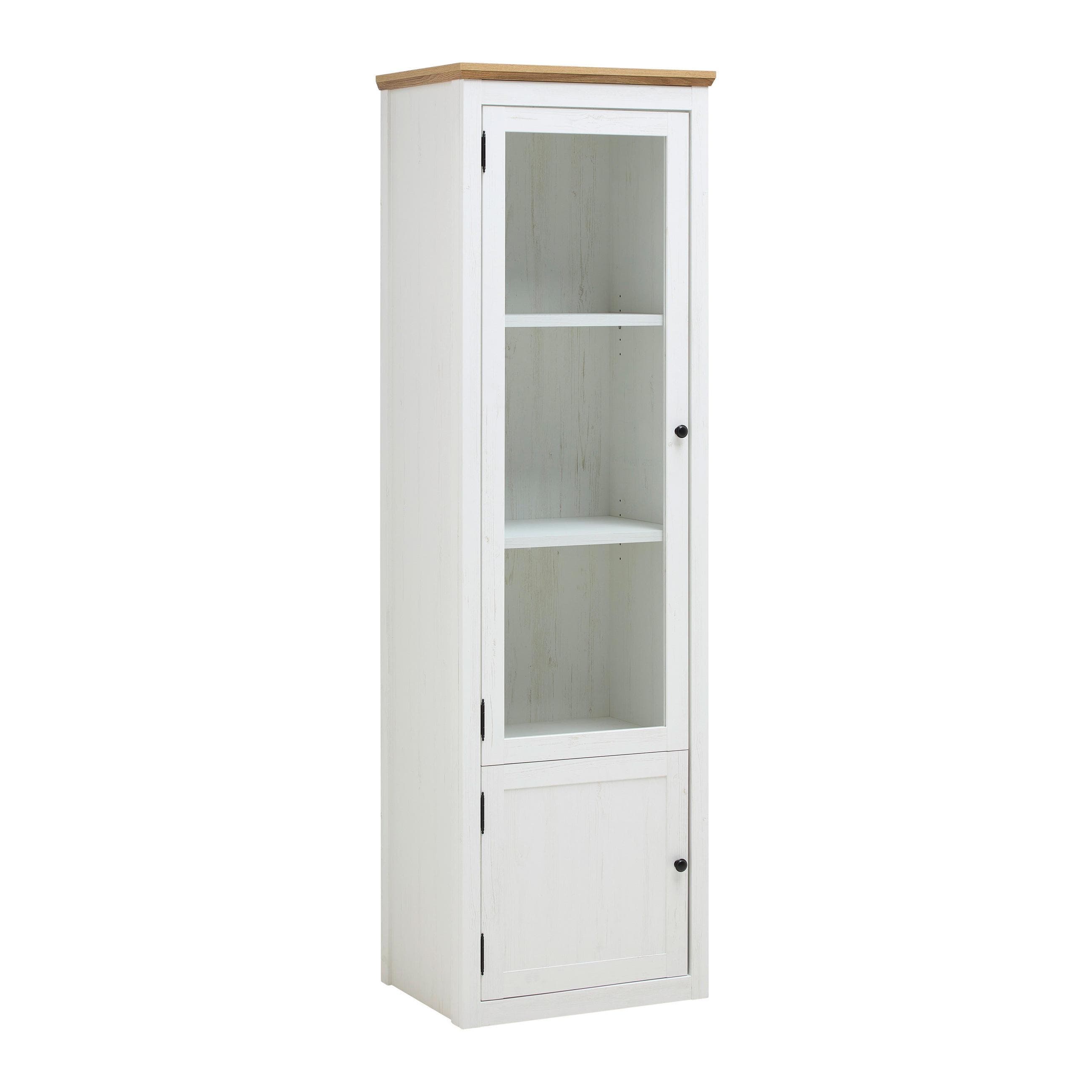 Vitrine Korsika Eichefarben/Weiß Mömax DE