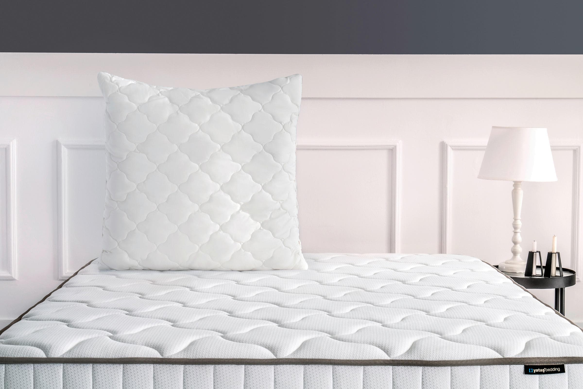 Yatas Bedding Naturhaarkissen Superwashed Wolle Kopfkissen 40x80, 80x80 cm