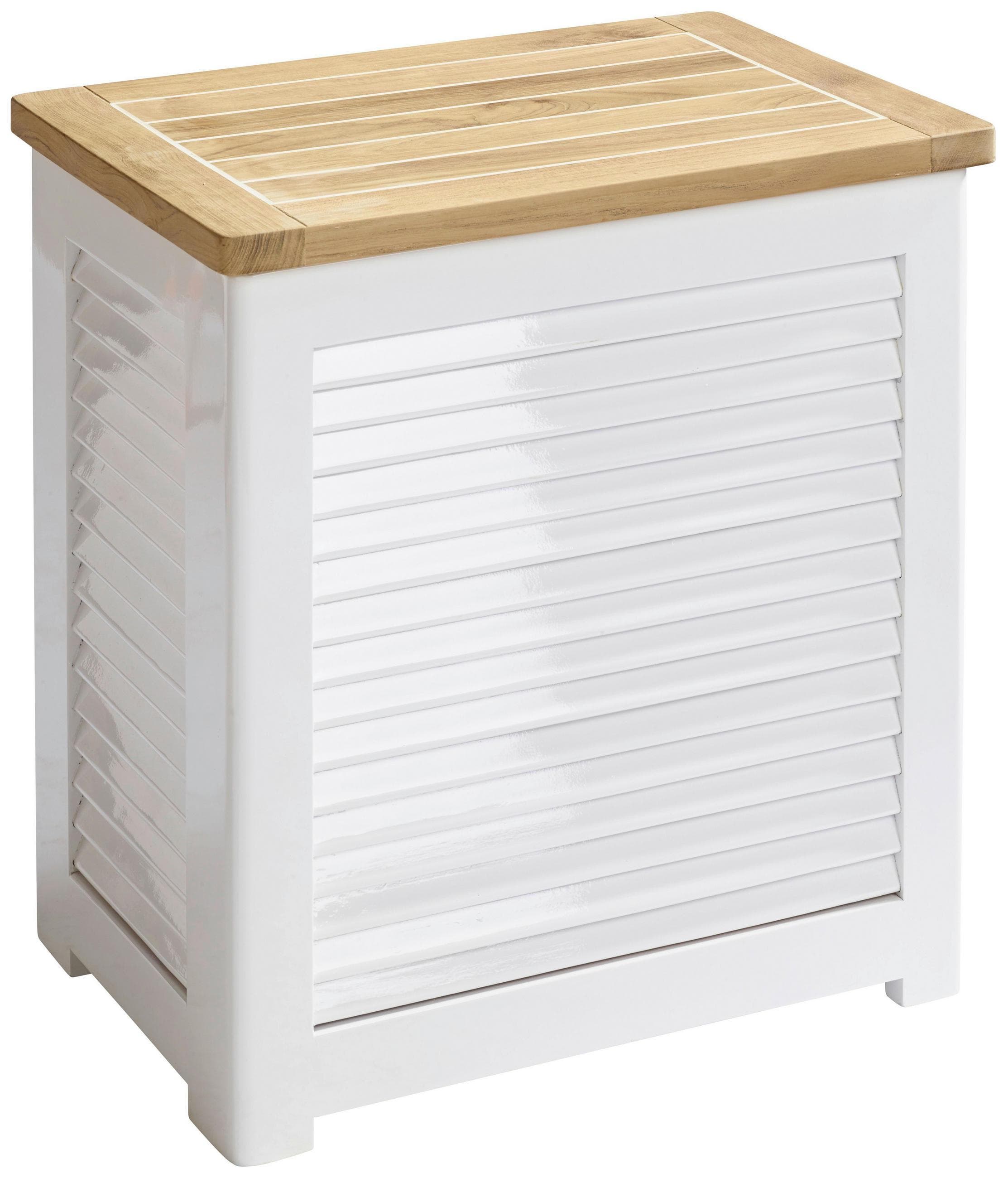 TRUHE CLASSIC 5066112 Weiß Holz Aufbewahrungsbox
