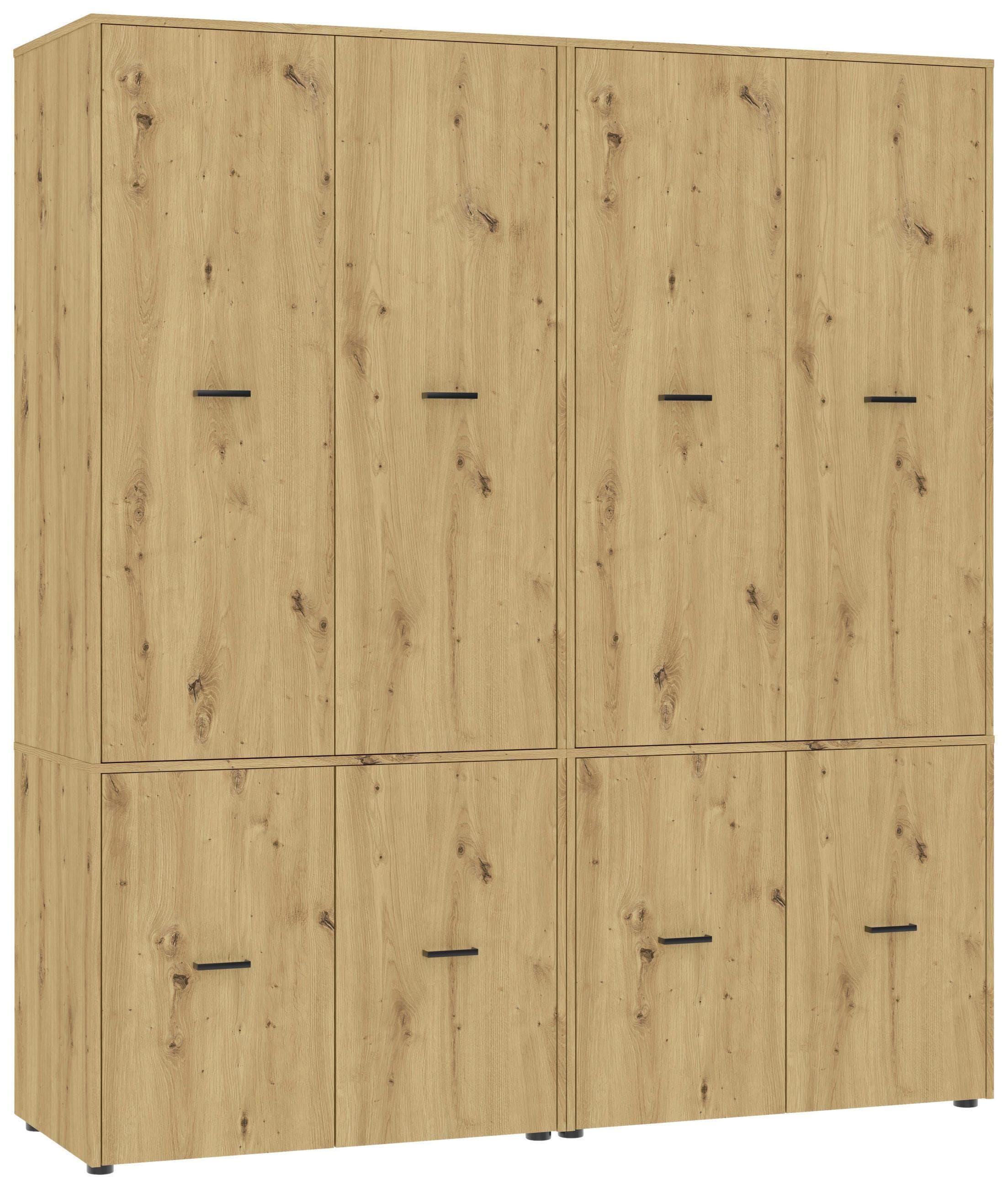 Kleiderschrank Kivo Eiche Artisan Mömax DE