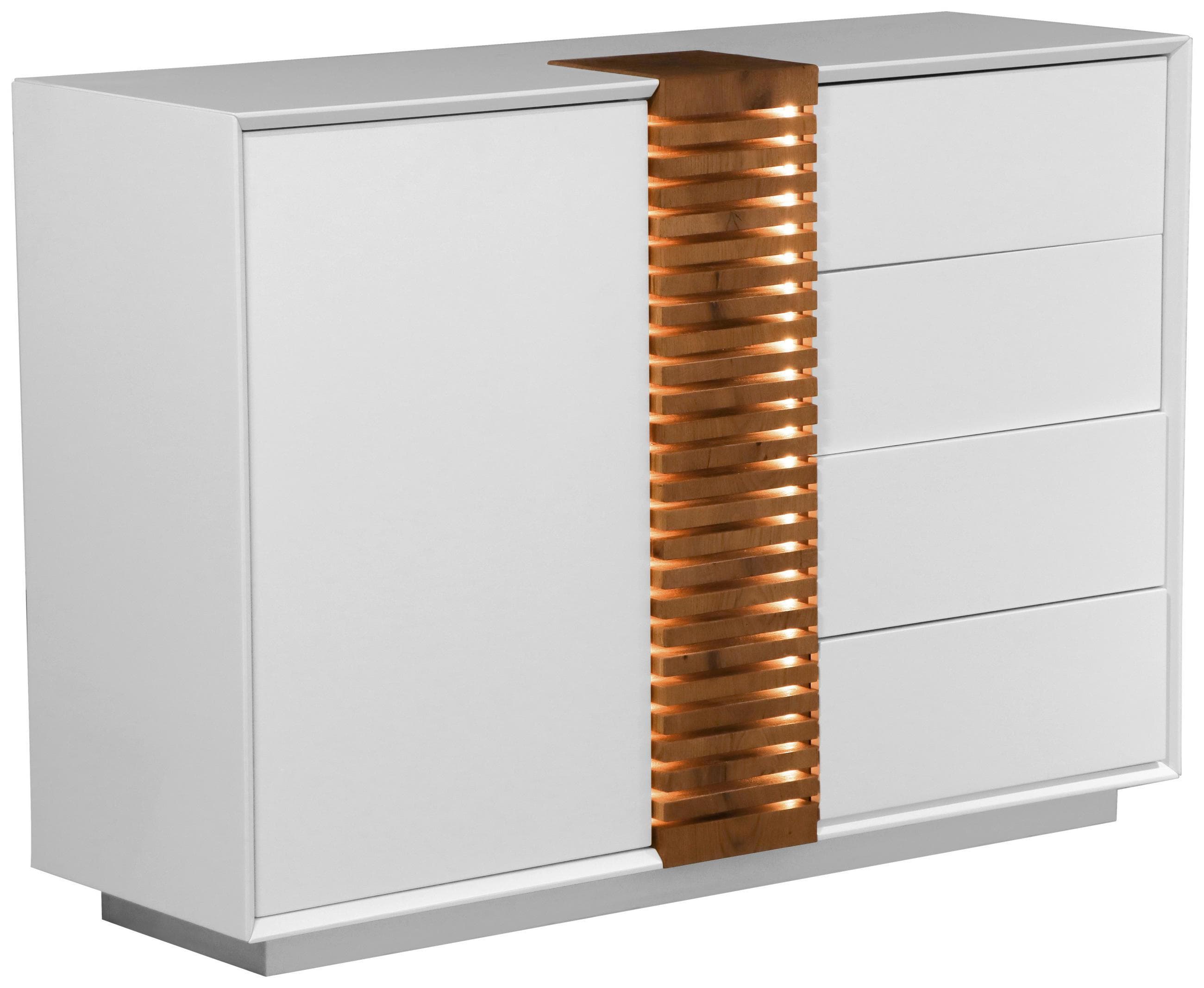 Sideboard Giovanni Weiß/Eichefarben Mömax DE