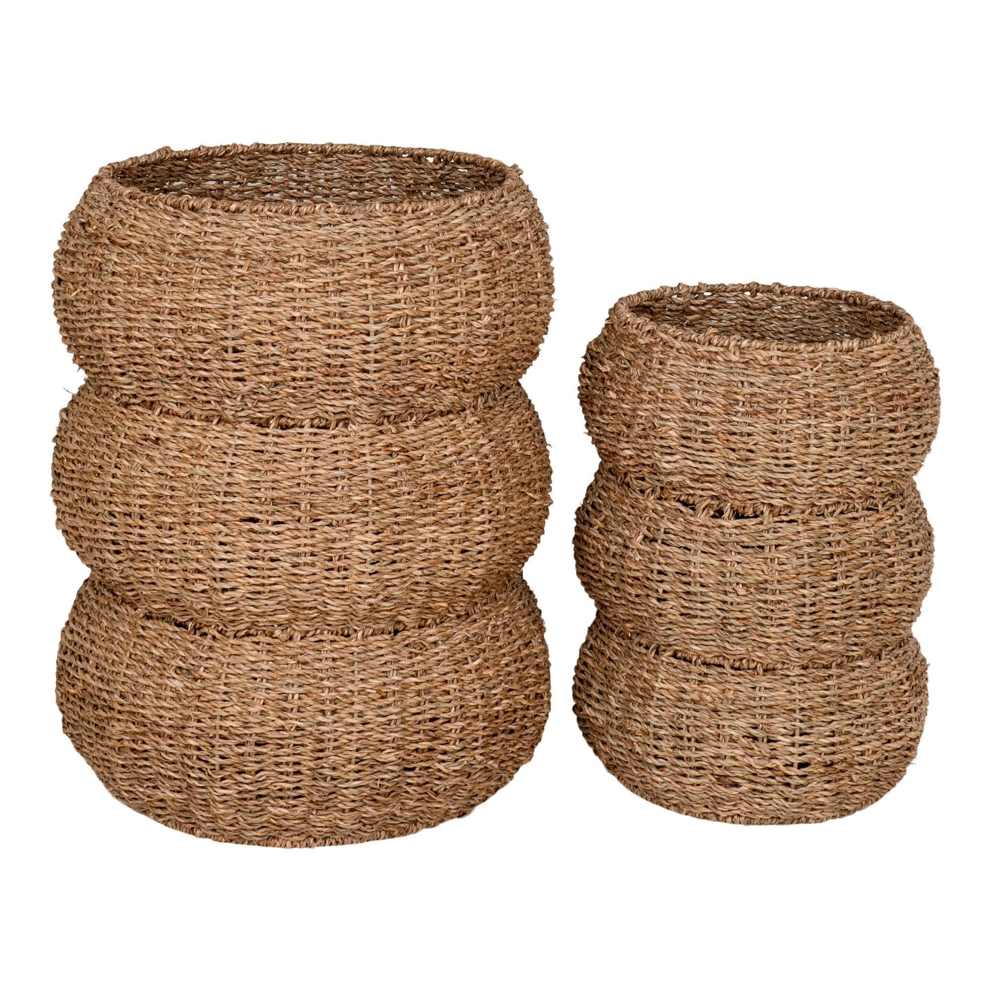 Korbset Sarbas Baskets Hellbraun 2er Set