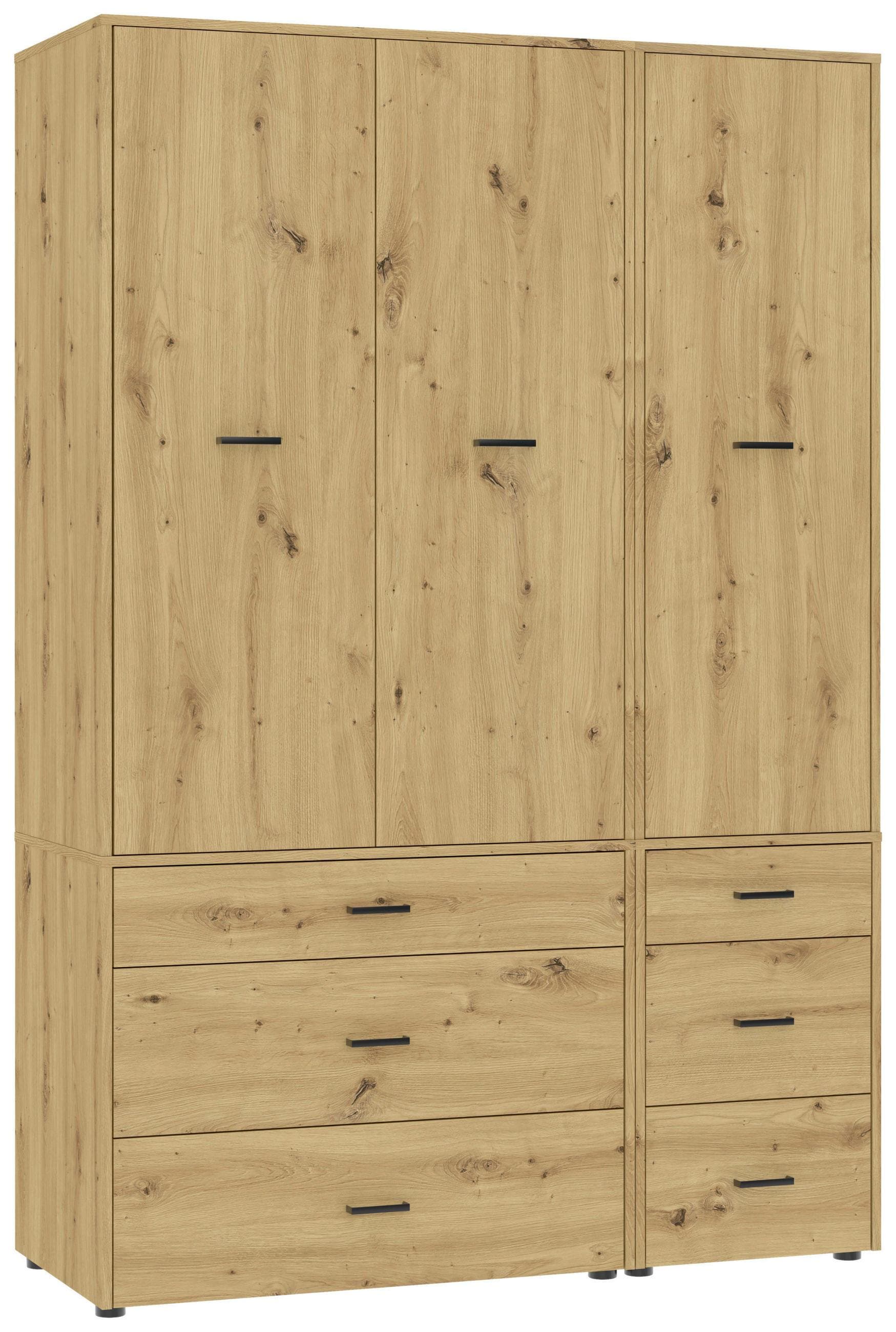 Kleiderschrank Kivo Eiche Artisan Mömax DE