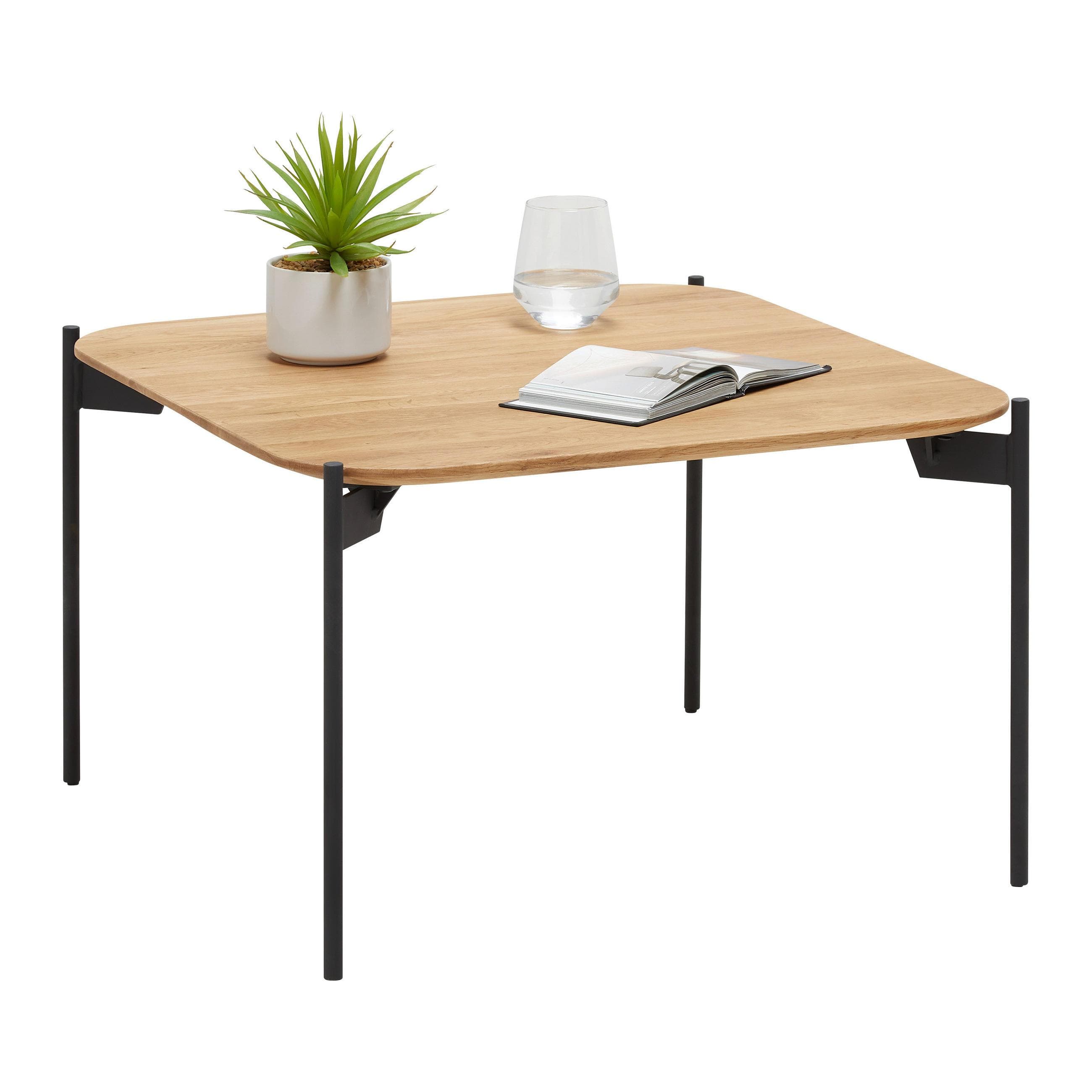 Couchtisch Alto Schwarz/Eichefarben Mömax DE