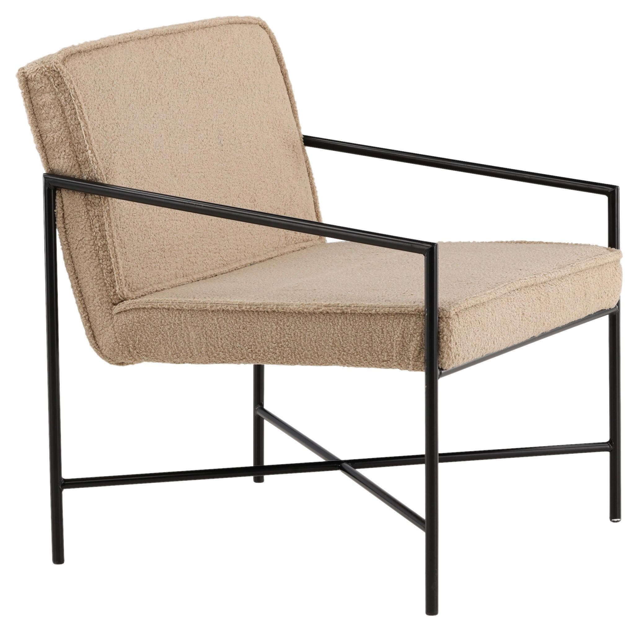 Sessel Rakel Beige/Schwarz Mömax DE