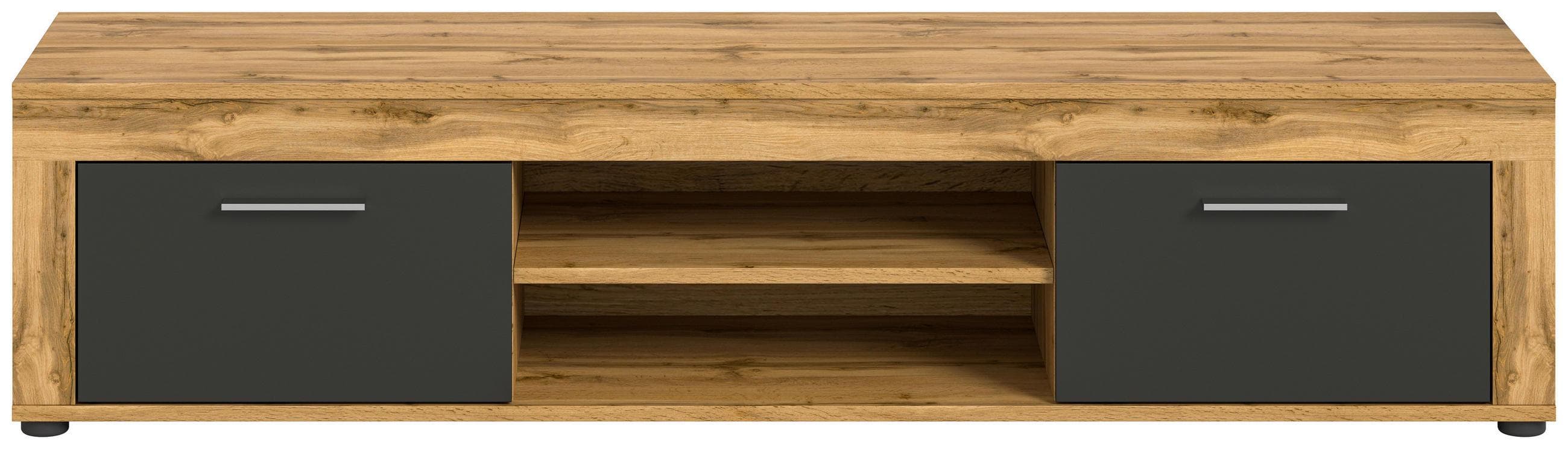 Lowboard Jam Anthr./Natur ca. 160x37x40 cm