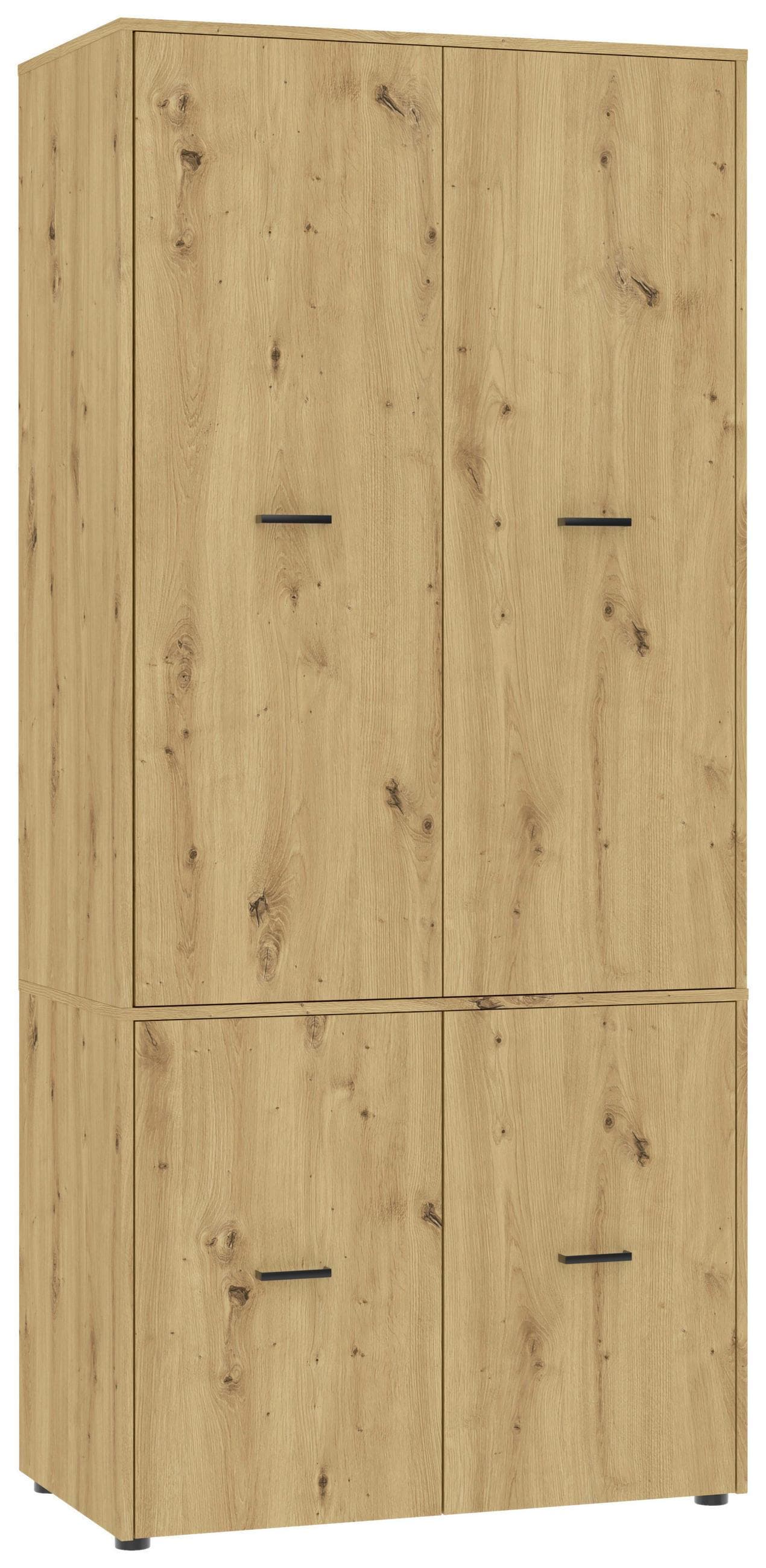 Kleiderschrank Kivo Eiche Artisan Mömax DE