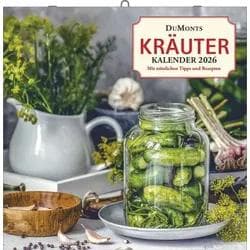 DUMONTS Kräuter Kalender 2026 Broschüren-Wandkalender 30 x 30 cm