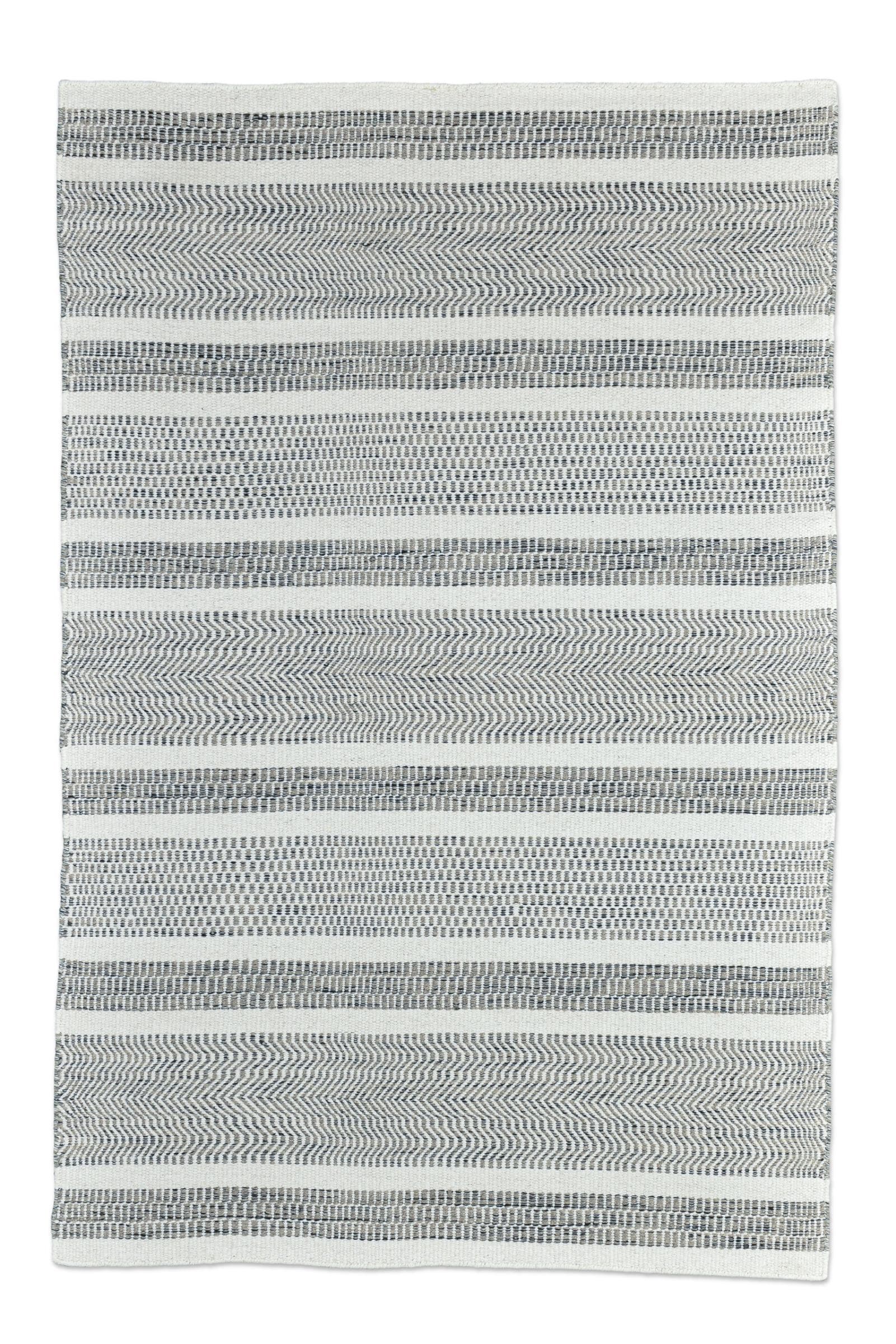 Wollteppich OTTO HOME "Prenten" Beige/Grau 130x190 cm Schurwolle