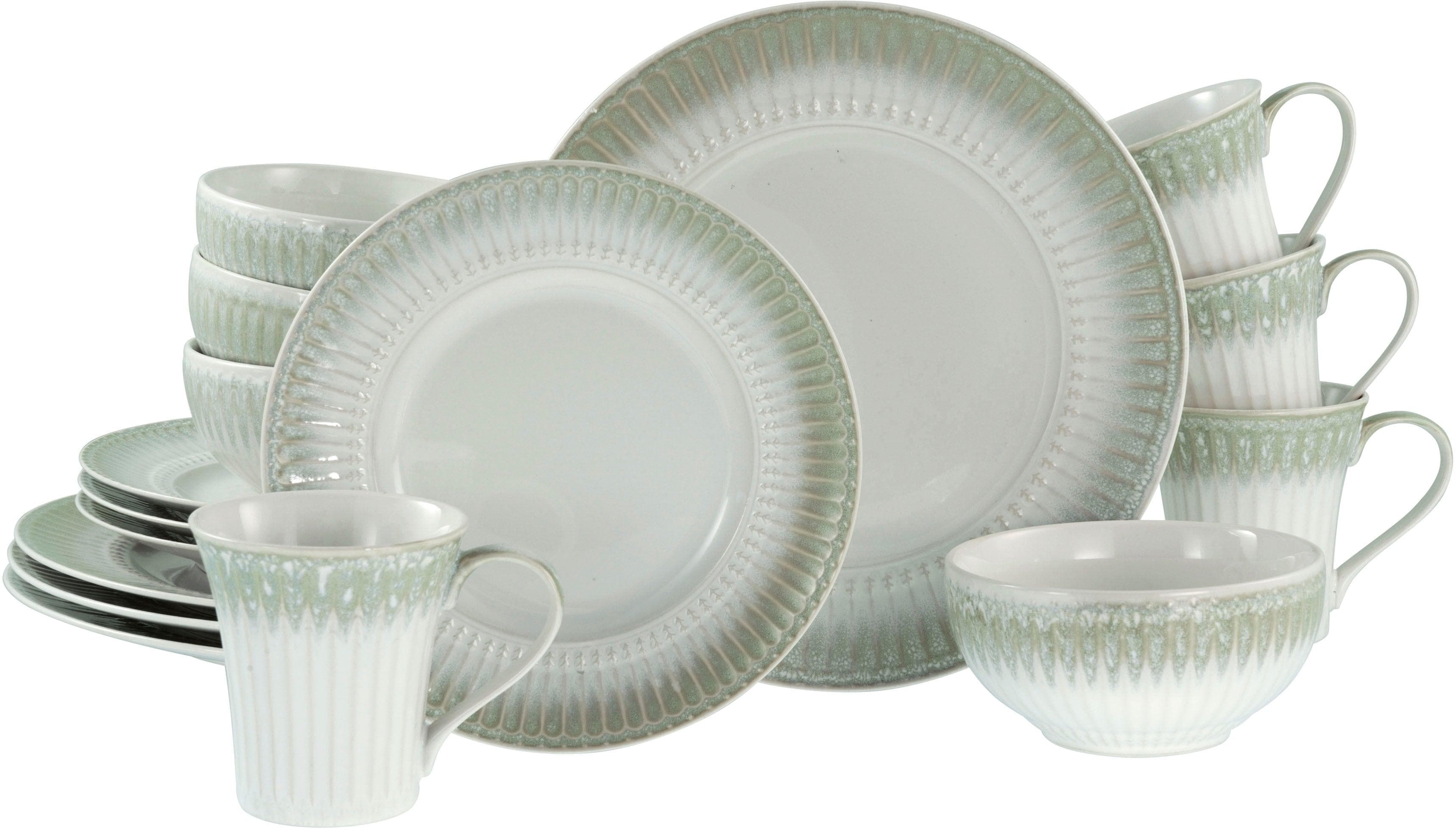 Creatable Celadon Kombiservice 16-tlg. Beige Steinzeug