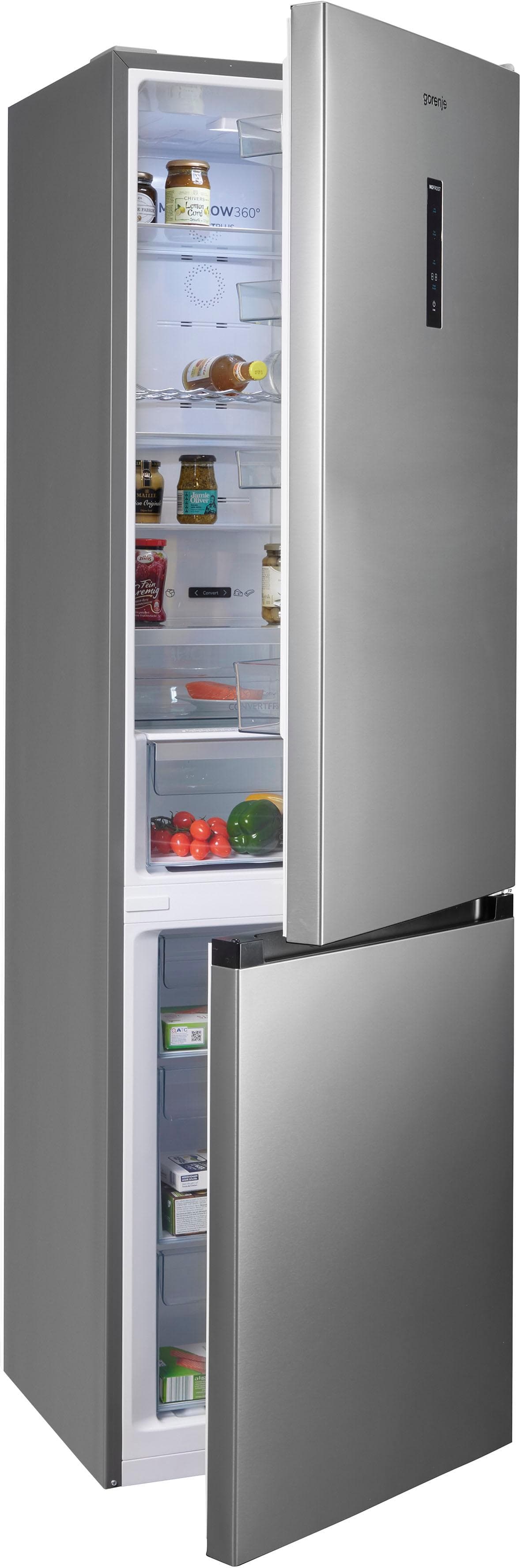GORENJE Kühl-/Gefrierkombination NRK620B61 Inox NoFrostPlus