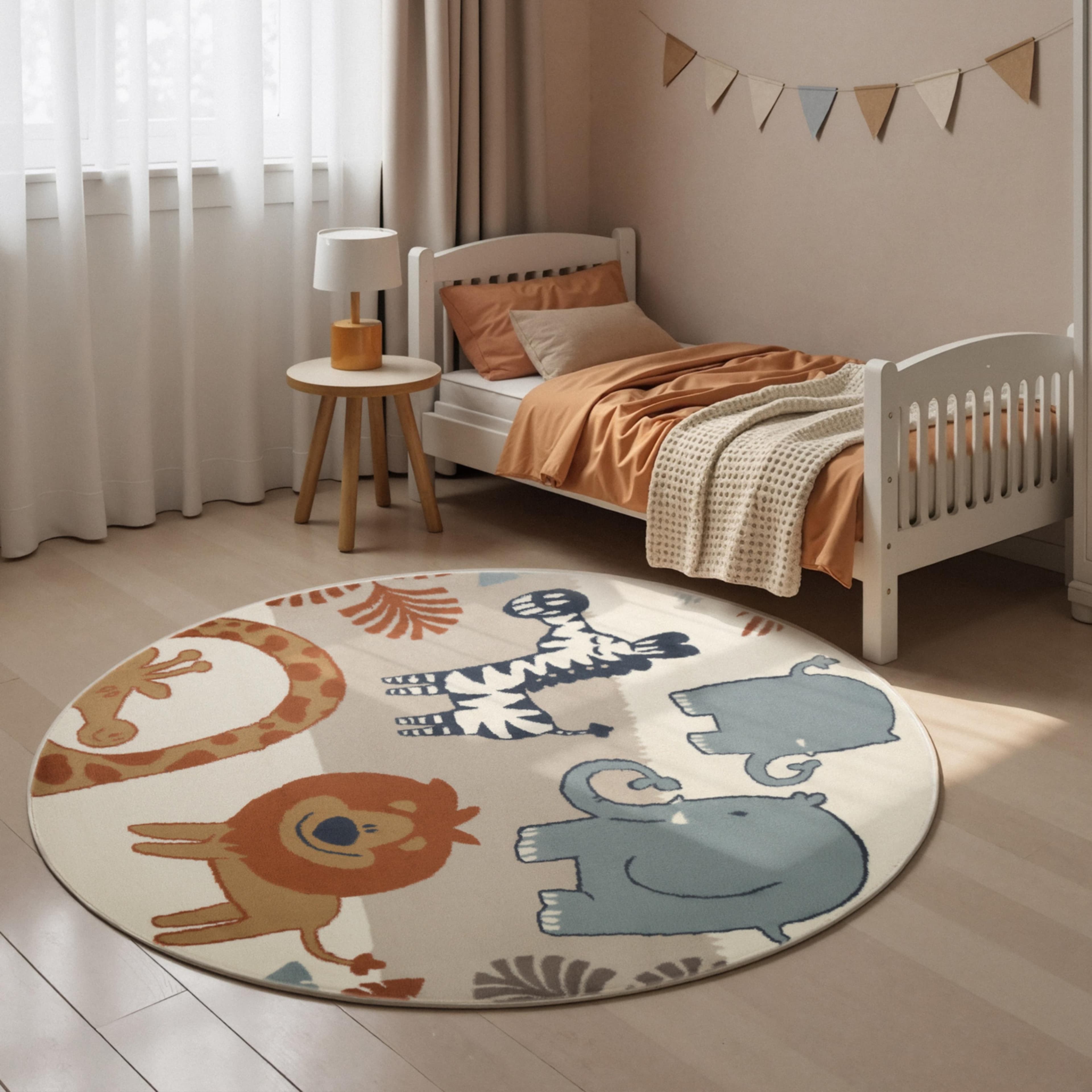 Kinderteppich HANSE HOME Savanna Creme Multifarben