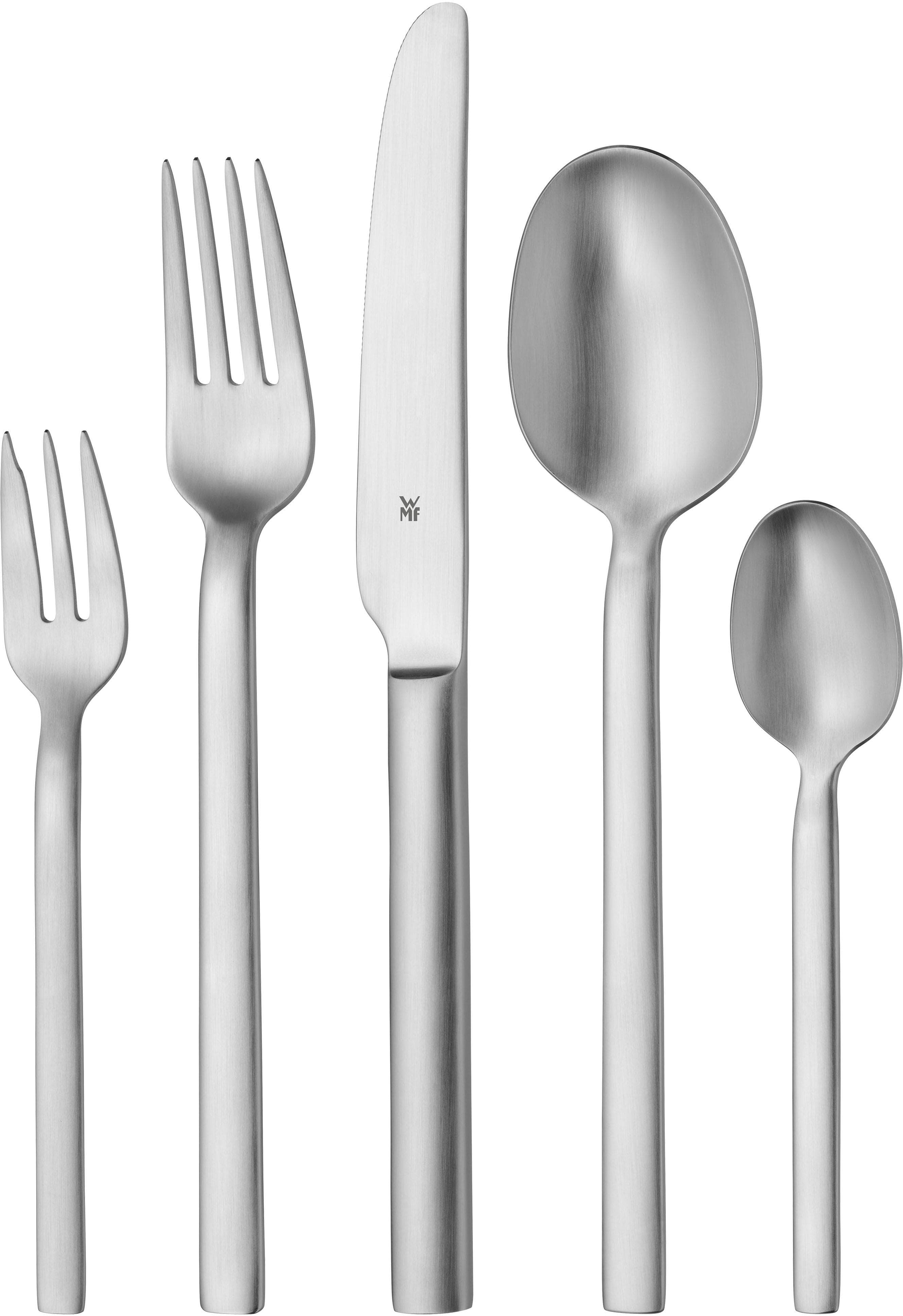 WMF Alteo 60-teilig Cromargan Besteck-Set Silber