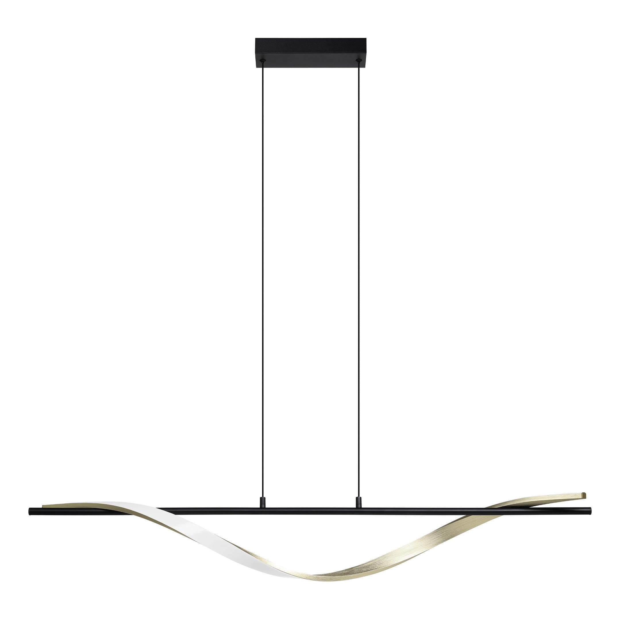 EGLO Hängeleuchte CONAPRATO LED 20W IP20 Schwarz Messing