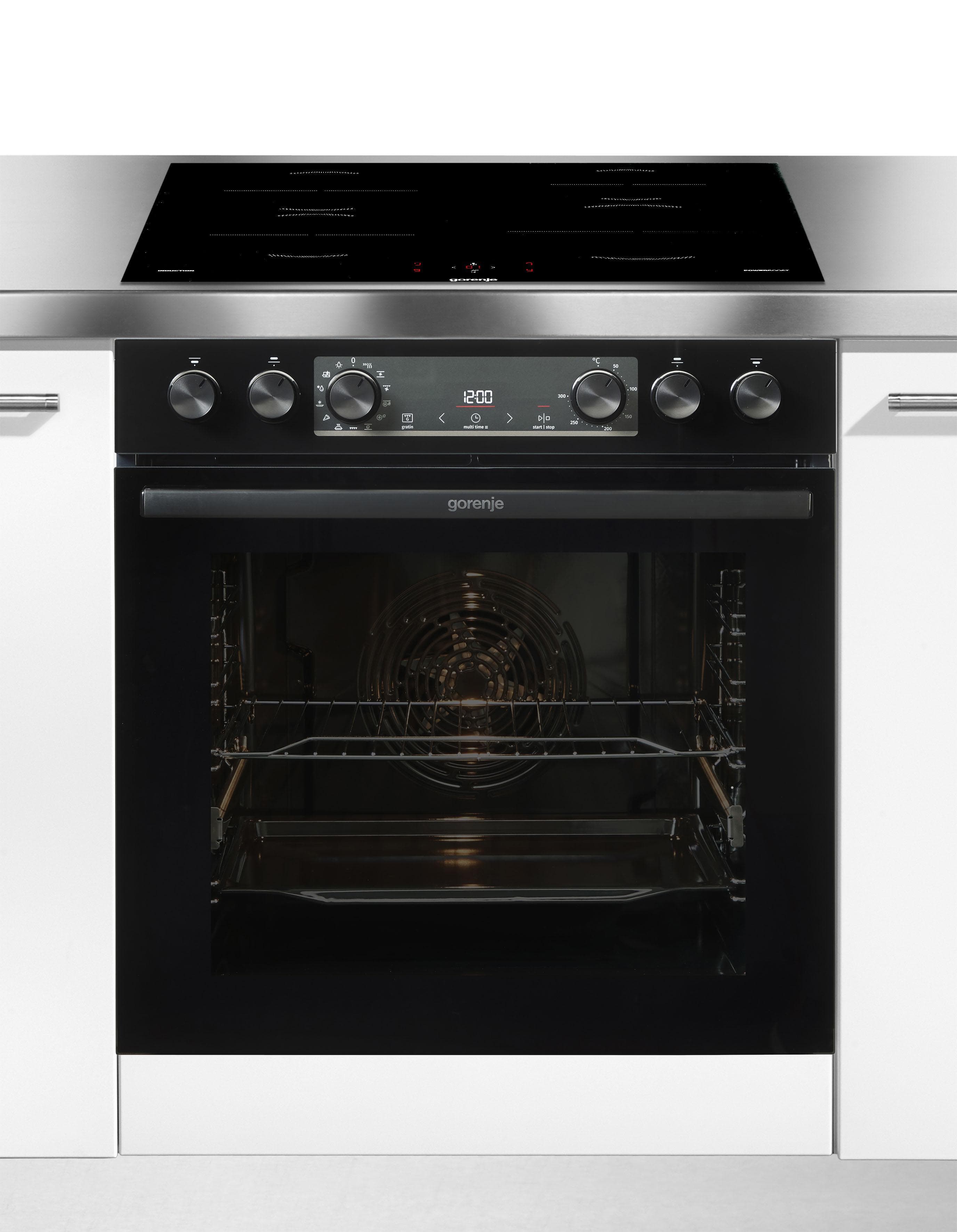 GORENJE Induktions Herd-Set Pacific Induktion 2021 Schwarz