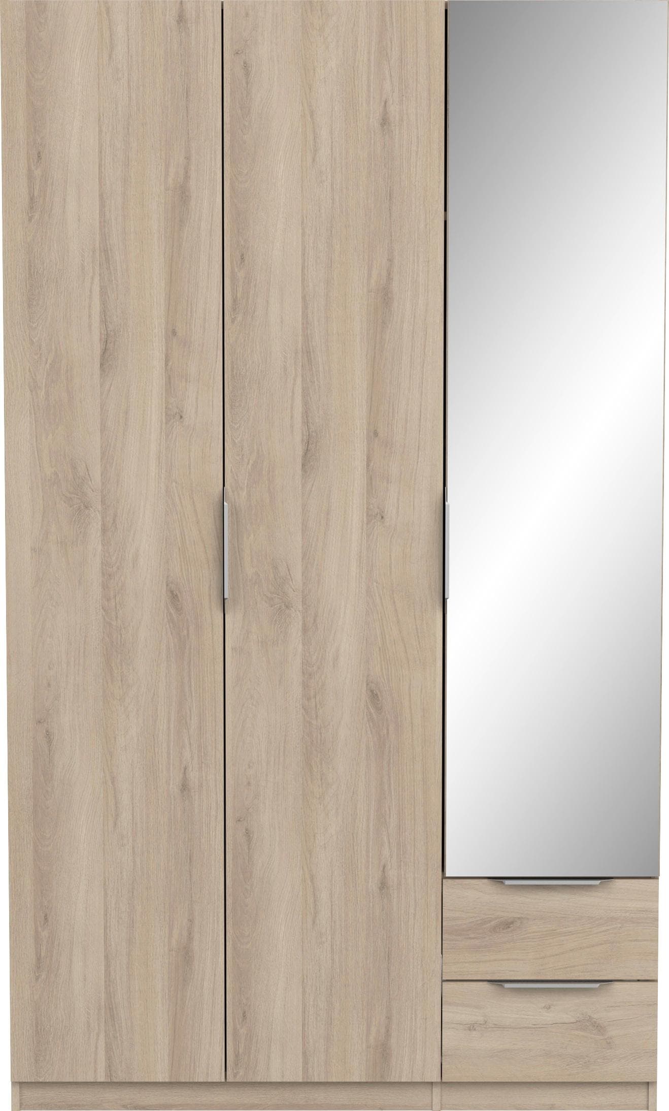 Demeyere GROUP Drehtürenschrank Ghost mit Spiegel