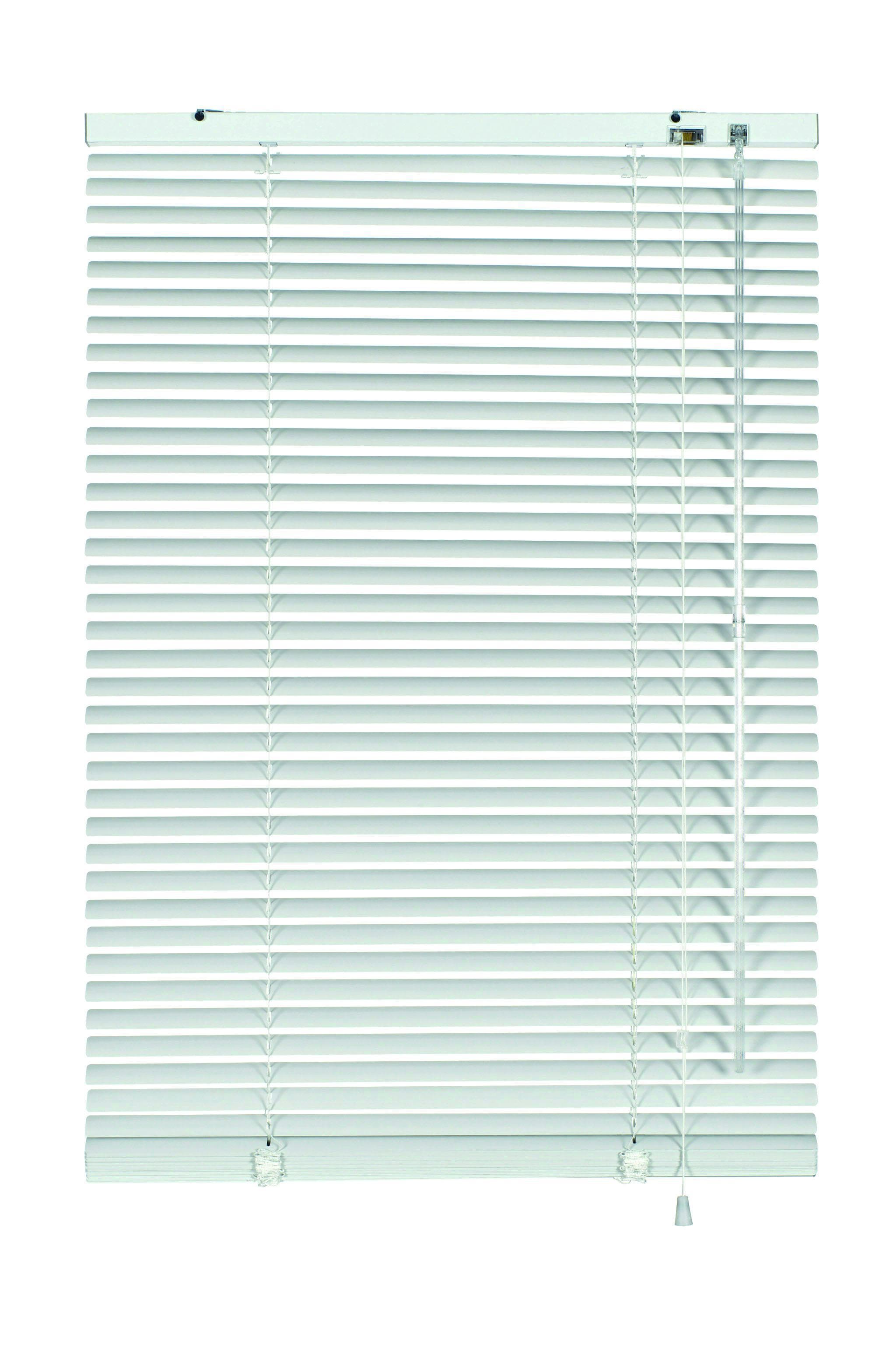 Gardinia Aluminium-Jalousie 25 mm Weiß