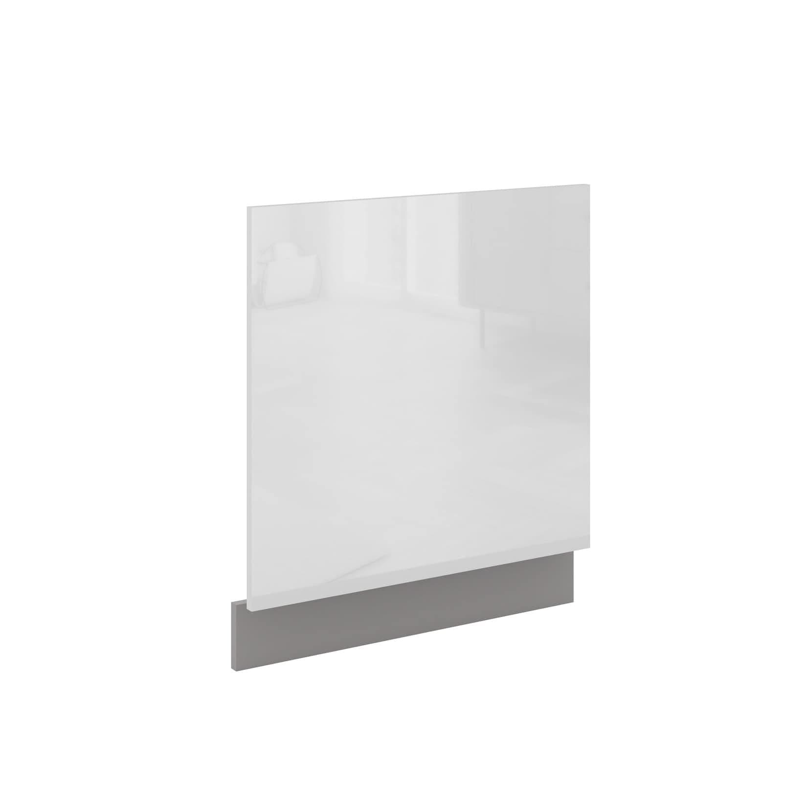 Integrierte Geschirrspülerfrontblende Weiß Hochglanz