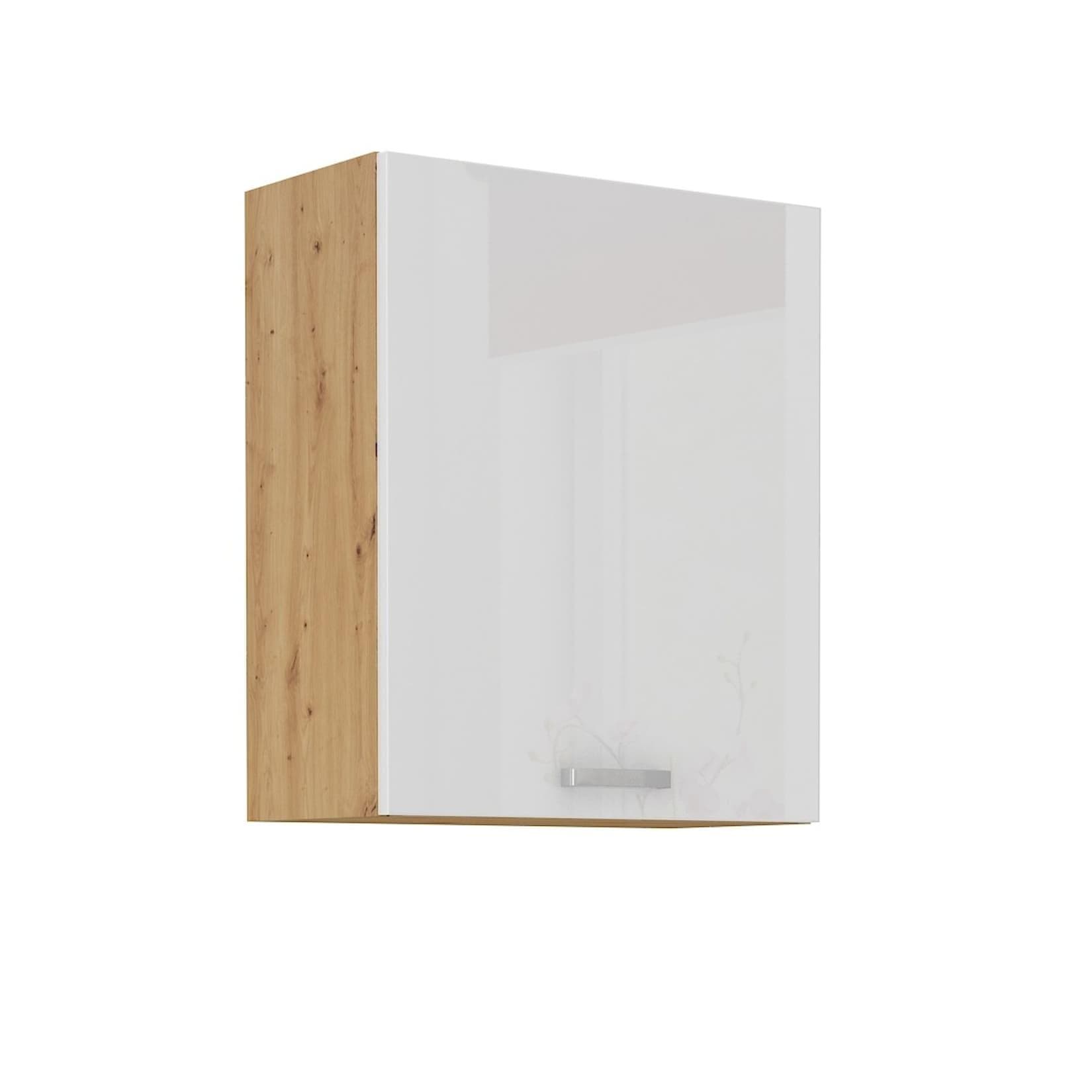 Küchen-Preisbombe Hängeschrank 60 cm Weiß Hochglanz ARTISAN