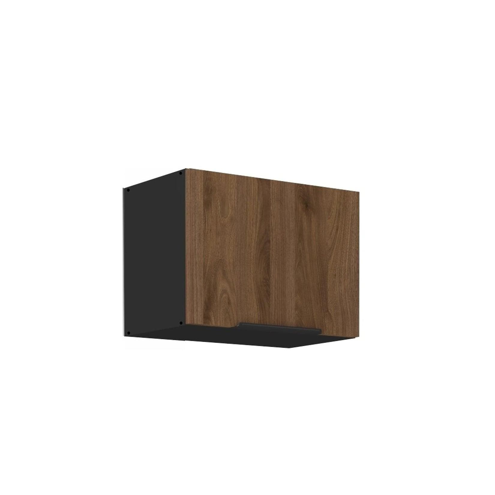 Küchen Kurzhängeschrank 50 cm MONZA Okapi Nußbaum Küche