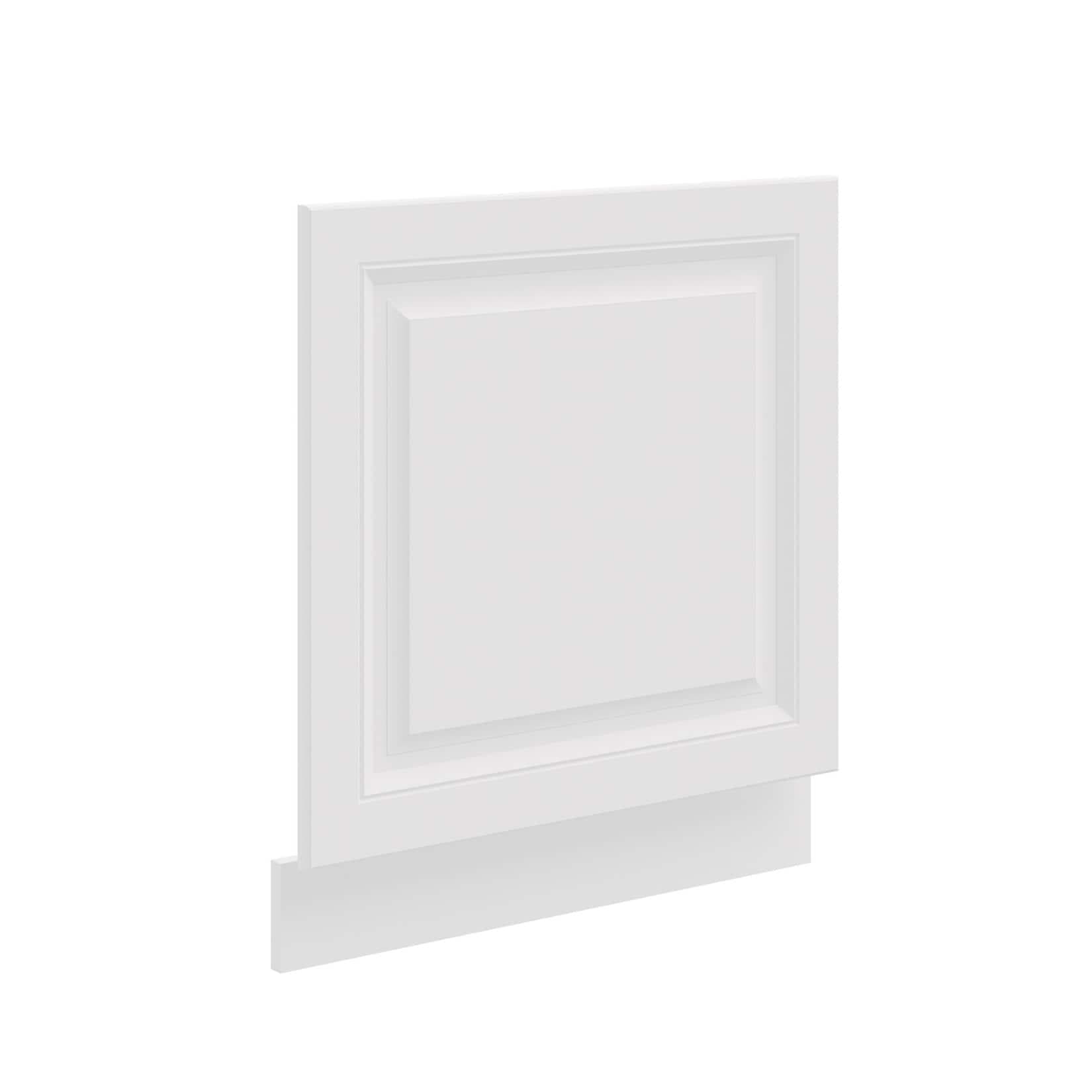 Frontblende für integrierten Geschirrspüler 60 cm Stilo Weiß Landhaus