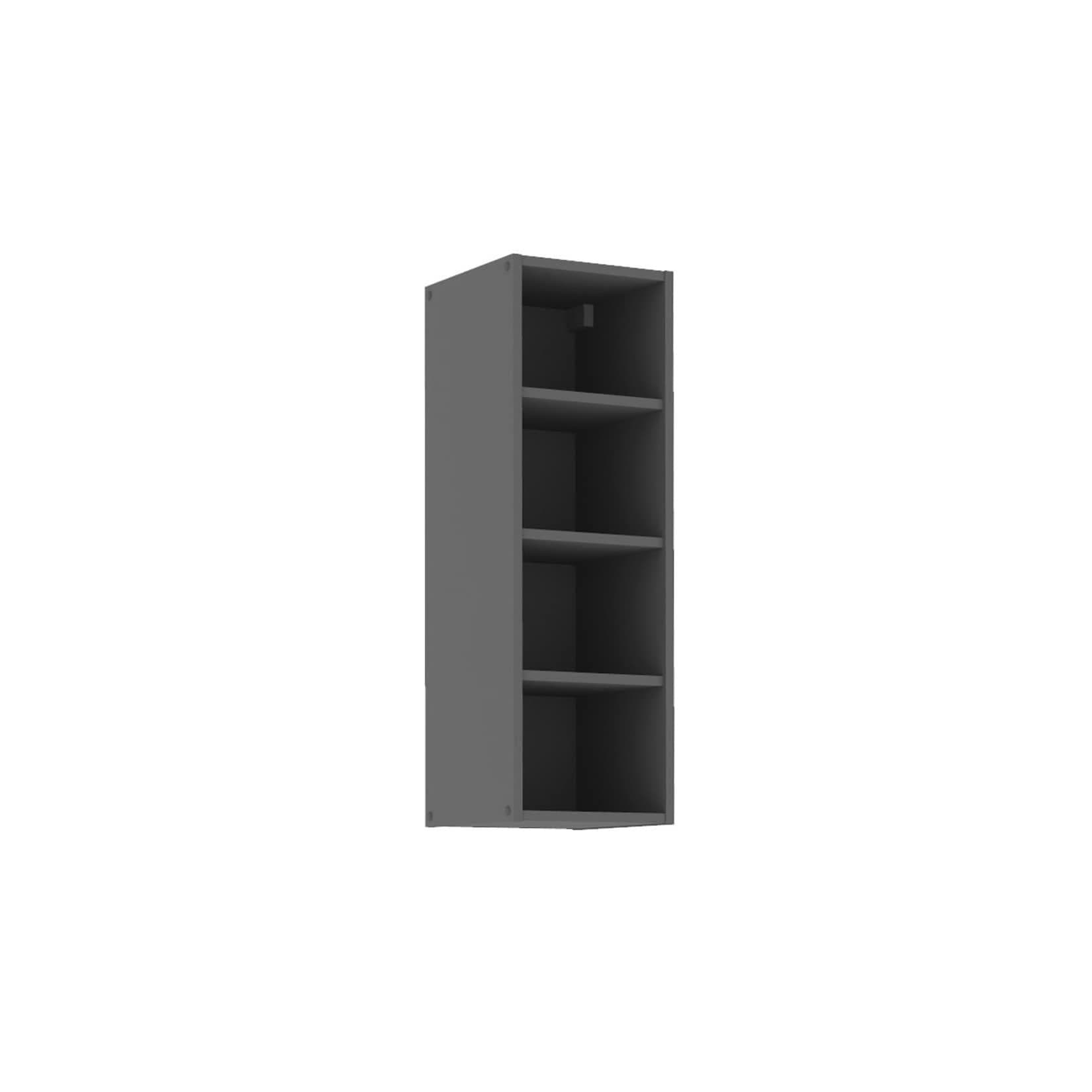 Anthrazit Hängeschrank Regal für die Küche - skandinavisches Design