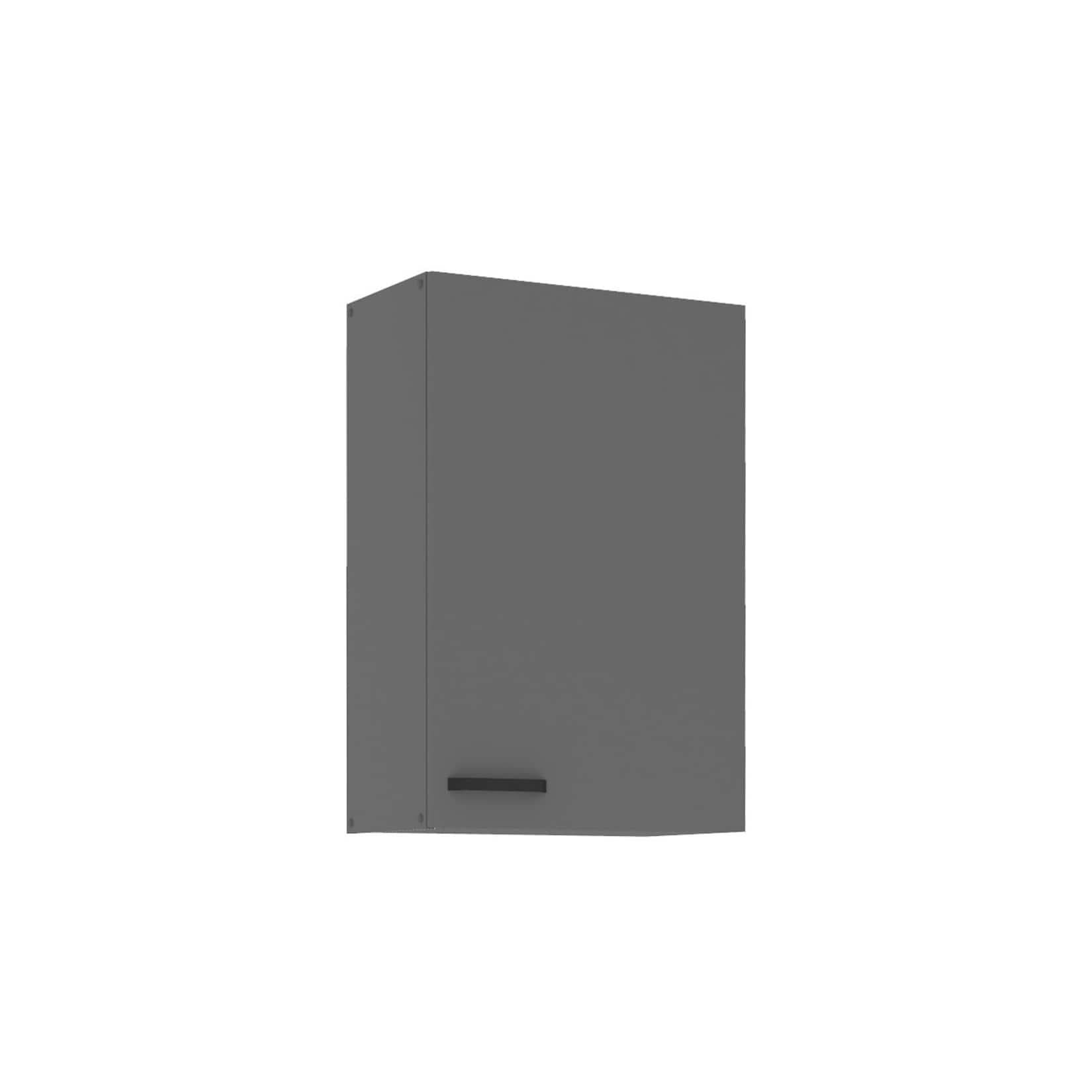 NESSA Hängeschrank 60 cm Anthrazit Spanplatte Laminat