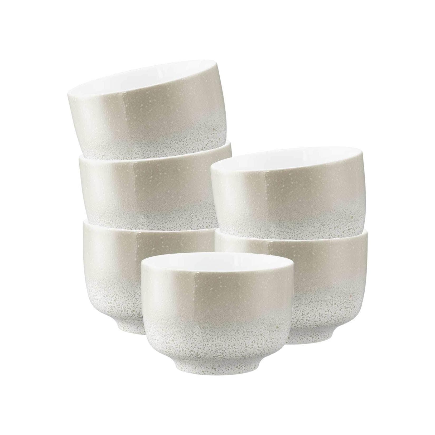 Seltmann Weiden Milchkaffeetassen ohne Henkel 350 ml 6er Set Beige