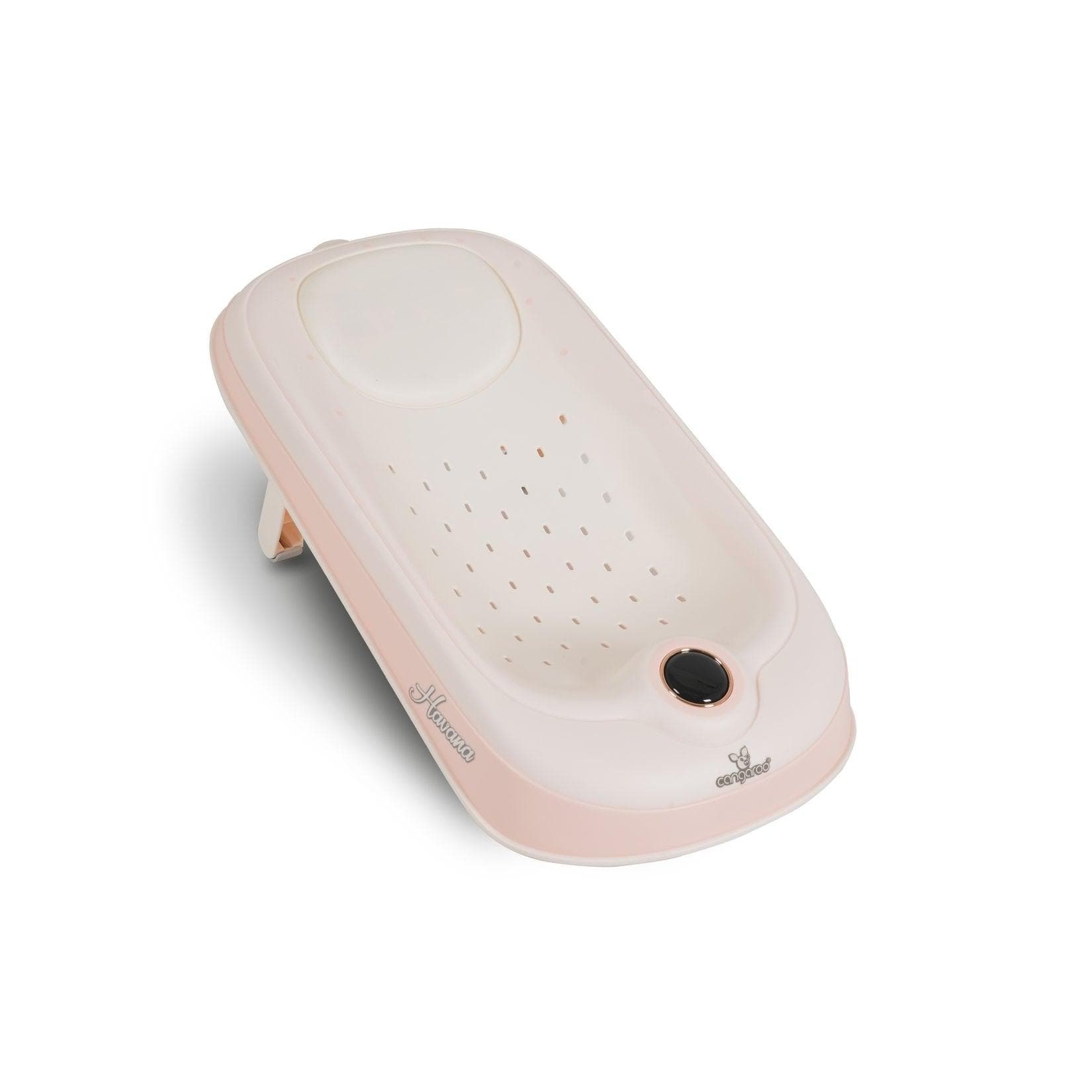 Cangaroo Baby Badesitz Havanna Rosa mit Thermometer