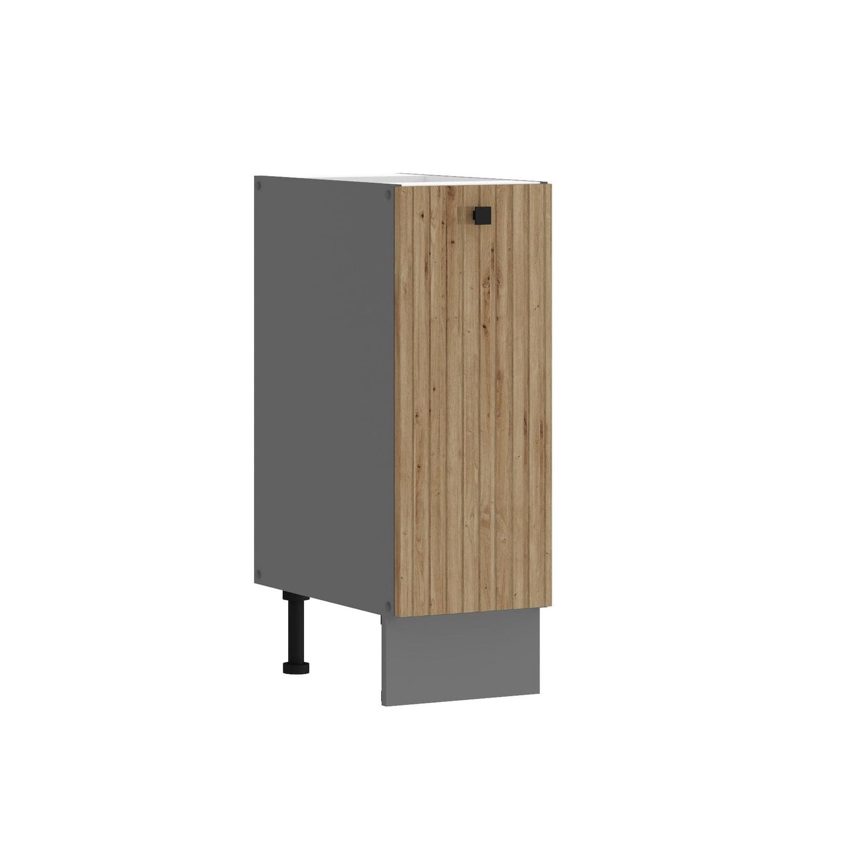 Küchen-Preisbombe AVA Artisan Unterschrank 30 cm Lamellenoptik