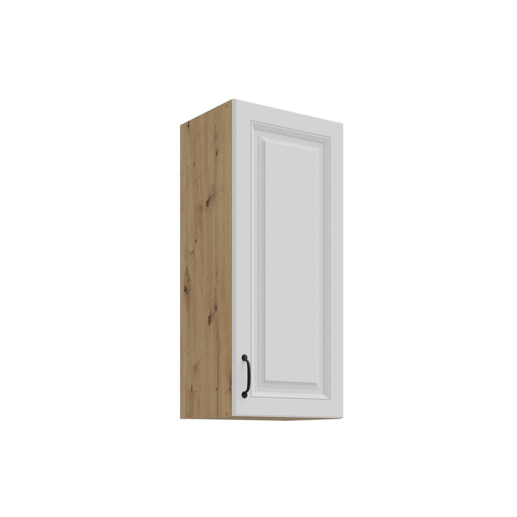 Hängeschrank 40 cm Stilo Weiß Landhaus