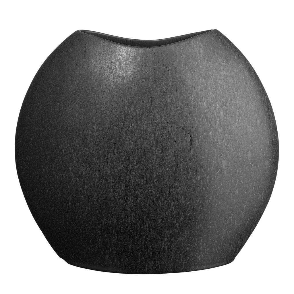 ASA Vase Moon Schwarz Keramik 32 cm
