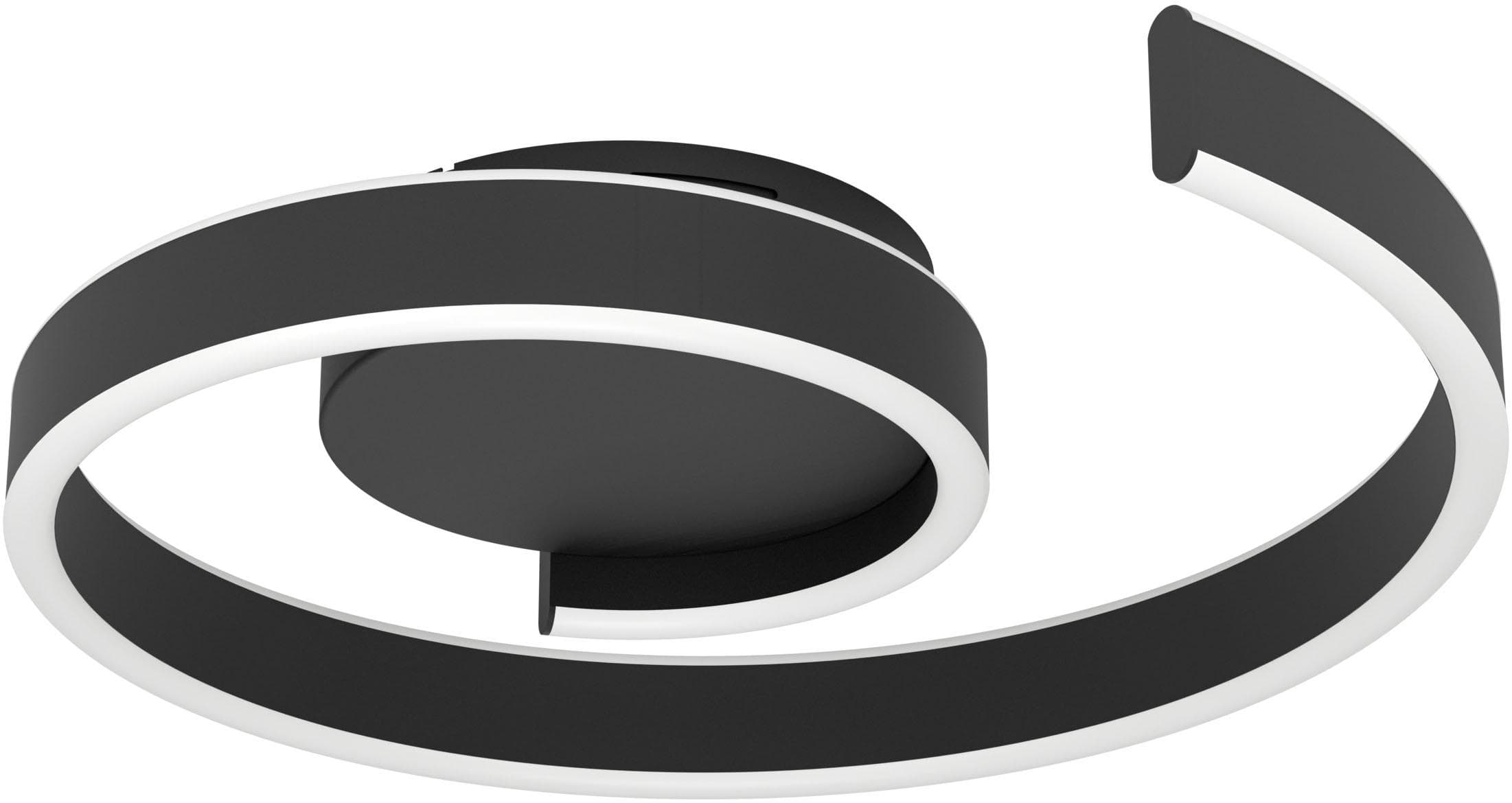 EGLO connect Smart-LED-Deckenleuchte Andabaia-Z Schwarz CCT-Dimmfunktion
