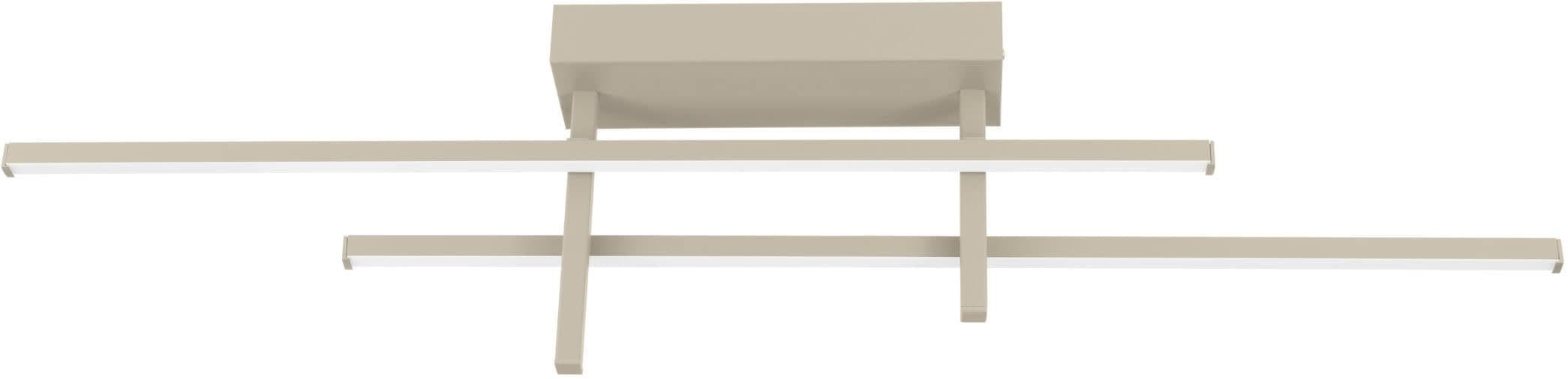 EGLO LED Deckenleuchte TREPILIANO - Sandfarben, Modern