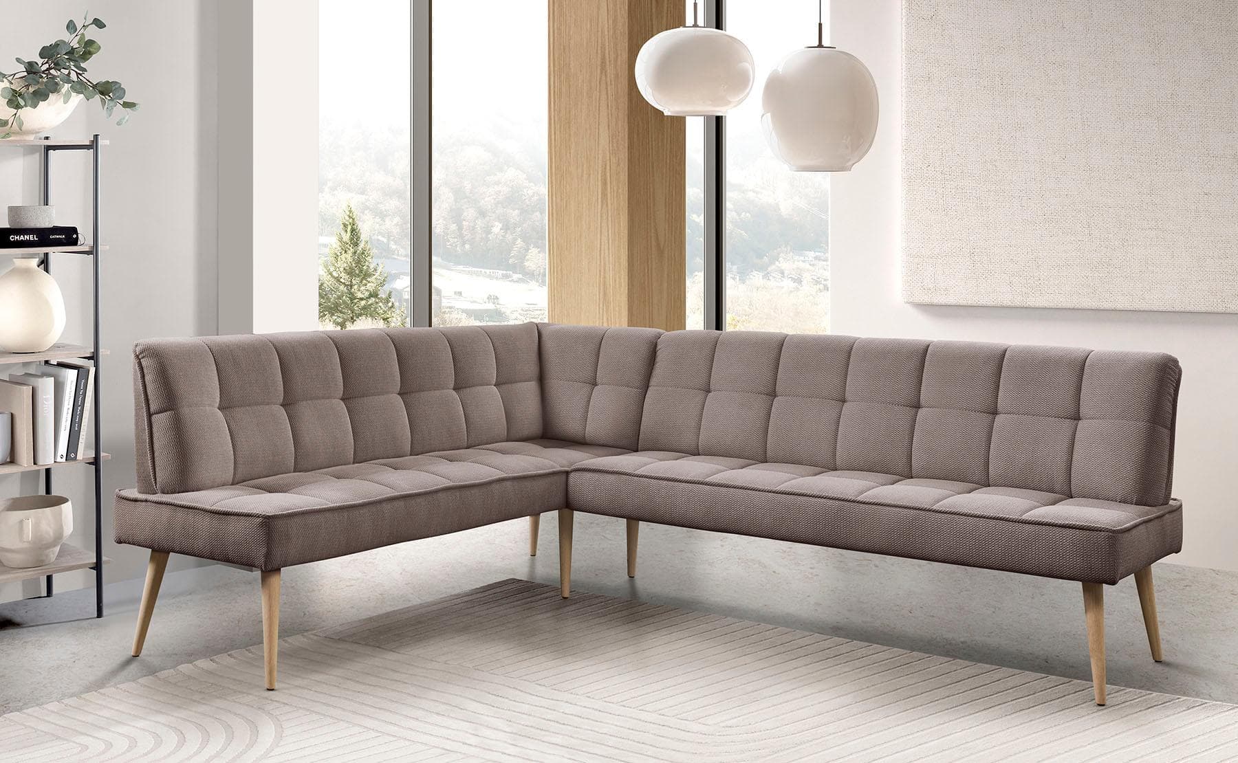 Eckbank EXXPO Latte Modern