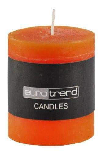 Kerze RUSTI Orange