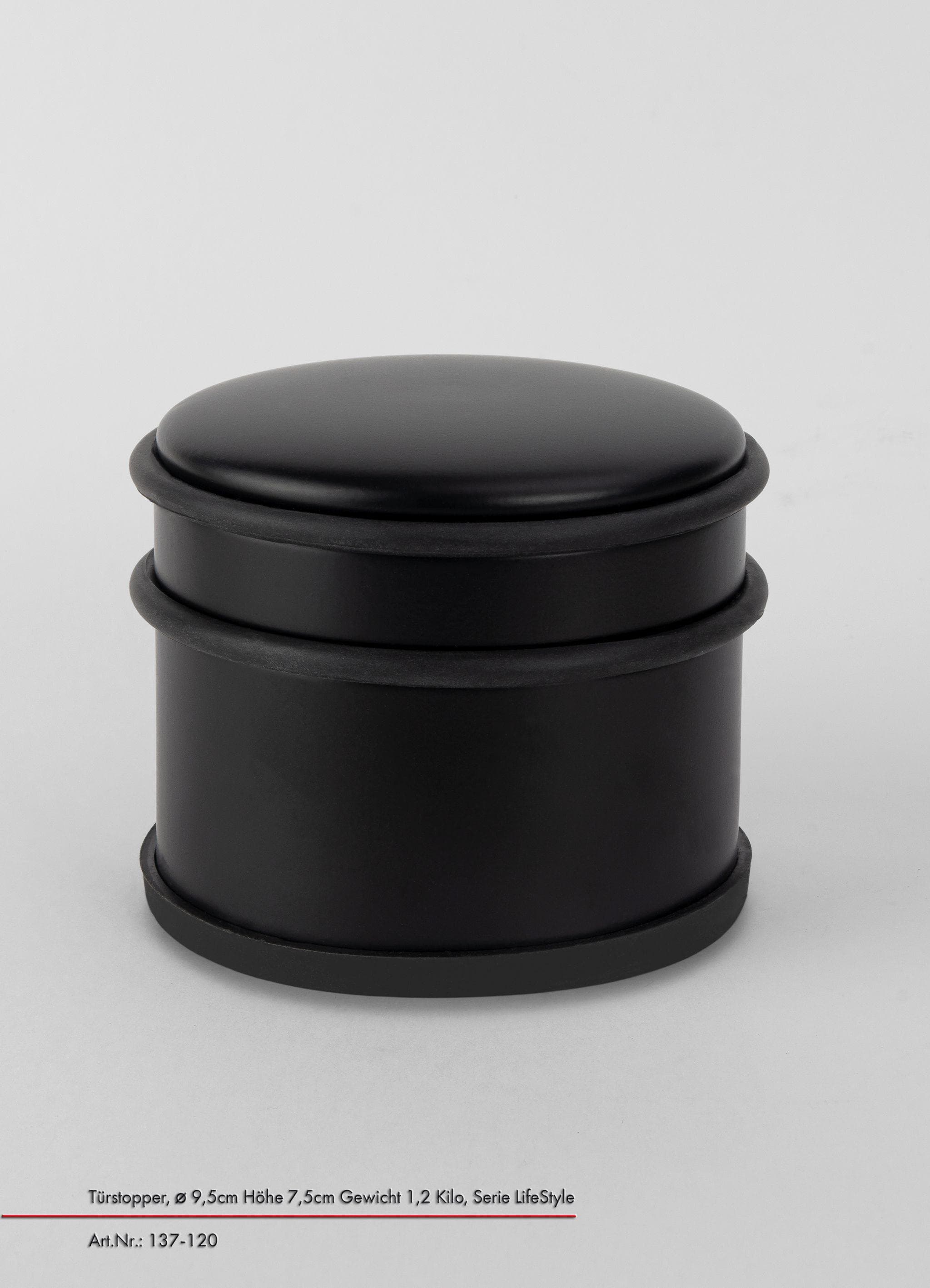 Türstopper JUSTINUS LIFE STYLE Schwarz Edelstahl